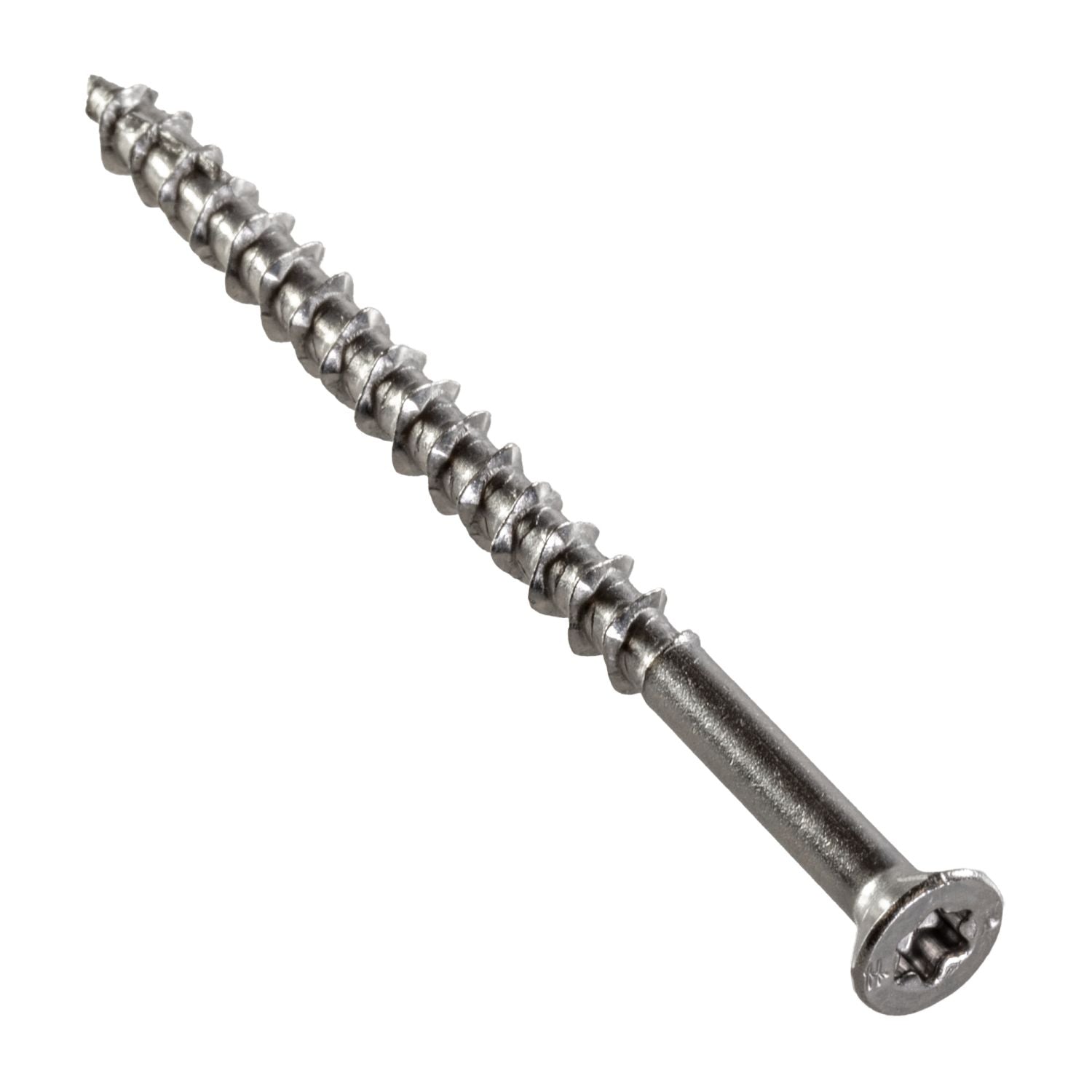 Simpson Strong-Tie T10300WP-RP45 Deck-Drive DWP WOOD SS Screw,  #10 x 3-in. T-25, Flat Head, Type 316, 45-Pack