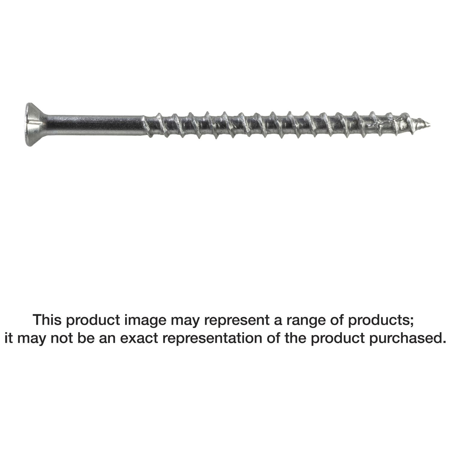 Simpson Strong-Tie T10300WP-RP45 Deck-Drive DWP WOOD SS Screw,  #10 x 3-in. T-25, Flat Head, Type 316, 45-Pack