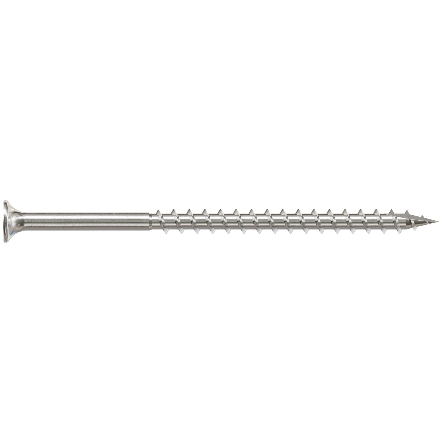 Simpson Strong-Tie T10350DB1 Bugle-Head Wood Screw, Square Drive,  #10 x 3-1/2-in. #2 Square, Type 316, 1-lb.
