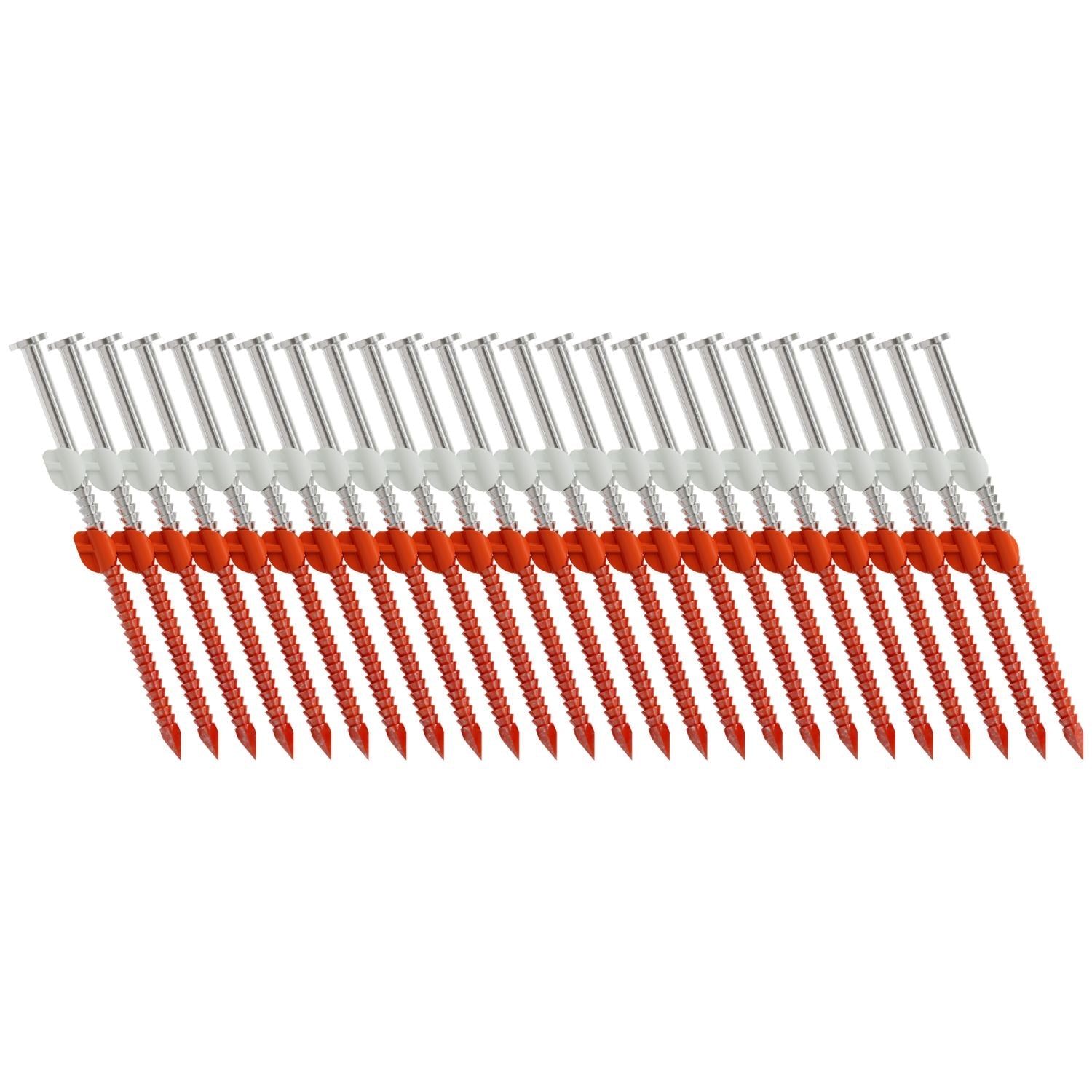 Simpson Strong-Tie T10A300CNJ 20°–22° Plastic Strip, Full Round Head, Ring-Shank Nail,  3-in. x .131-in. Type 316, 1000-Pack