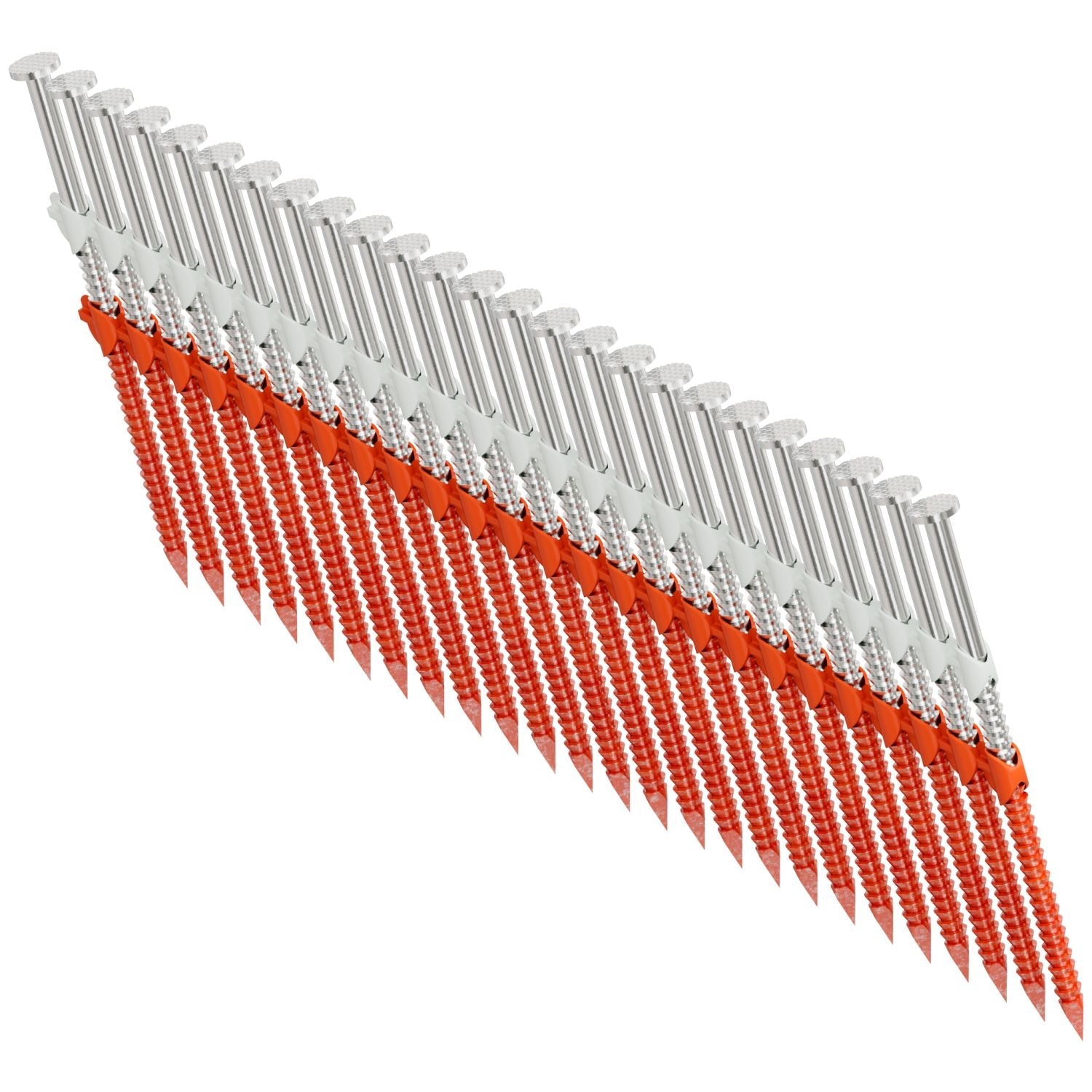 Simpson Strong-Tie T10A300CNJ 20°–22° Plastic Strip, Full Round Head, Ring-Shank Nail,  3-in. x .131-in. Type 316, 1000-Pack