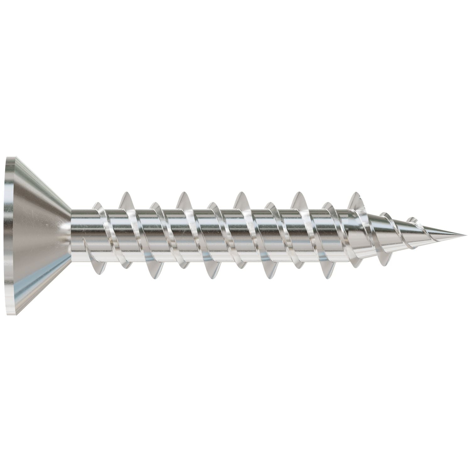 Simpson Strong-Tie T10J100FXC Marine Screw, Flat Head,  #10 x 1-in. #2 Phillips Drive, Type 316, 100-Pack