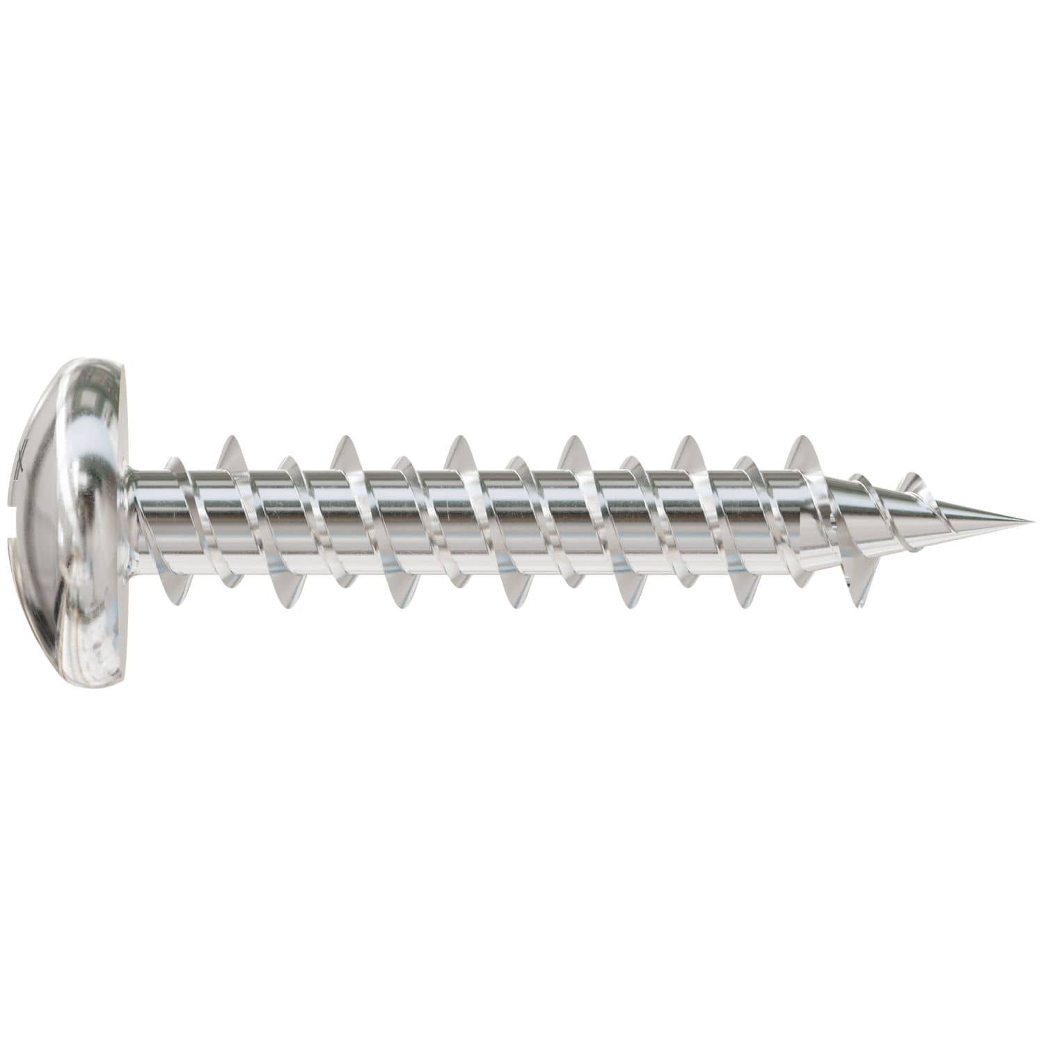 Simpson Strong-Tie T10J100PXM Marine Screw, Pan Head,  #10 x 1-in. #2 Phillips Drive, Type 316, 1000-Pack