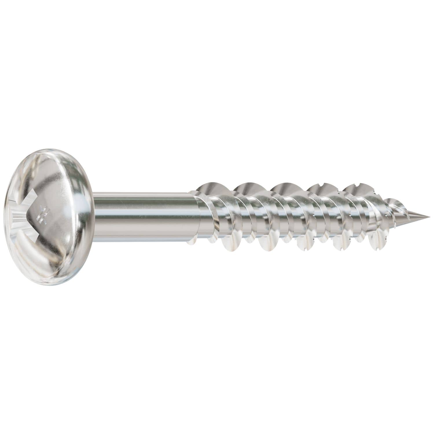 Simpson Strong-Tie T10J125PXM Marine Screw, Pan Head,  #10 x 1-1/4-in. #2 Phillips Drive, Type 316, 1000-Pack