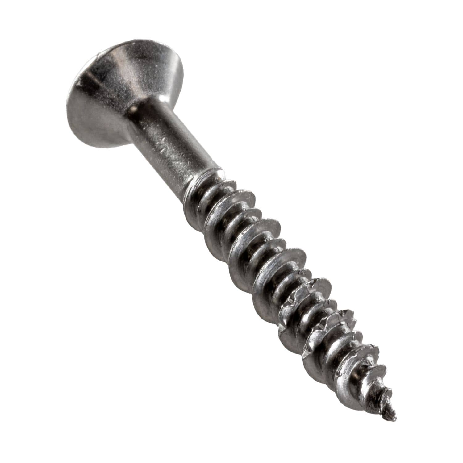 Simpson Strong-Tie T10J150FXC Marine Screw, Flat Head,  #10 x 1-1/2-in. #2 Phillips Drive, Type 316, 100-Pack