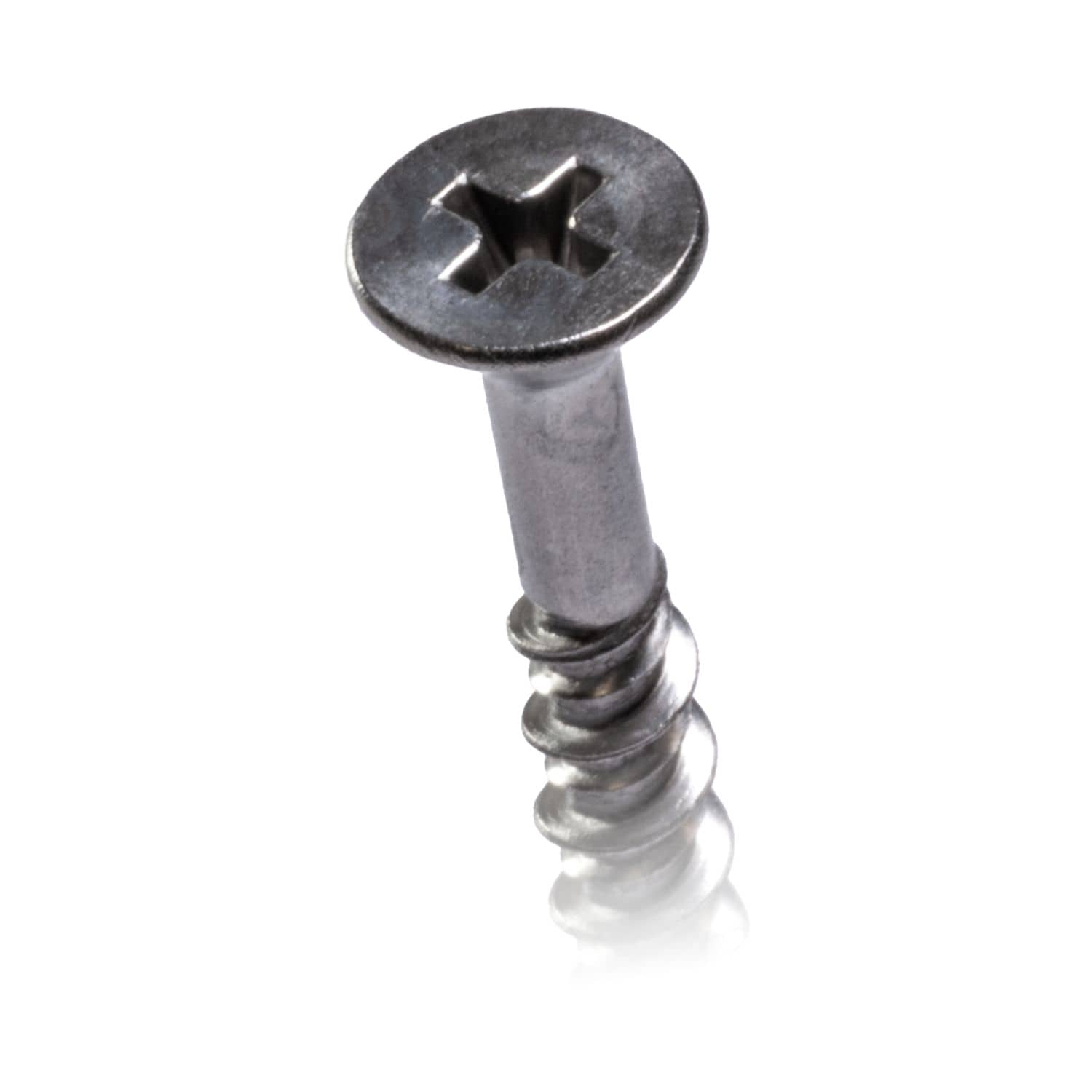 Simpson Strong-Tie T10J150FXC Marine Screw, Flat Head,  #10 x 1-1/2-in. #2 Phillips Drive, Type 316, 100-Pack