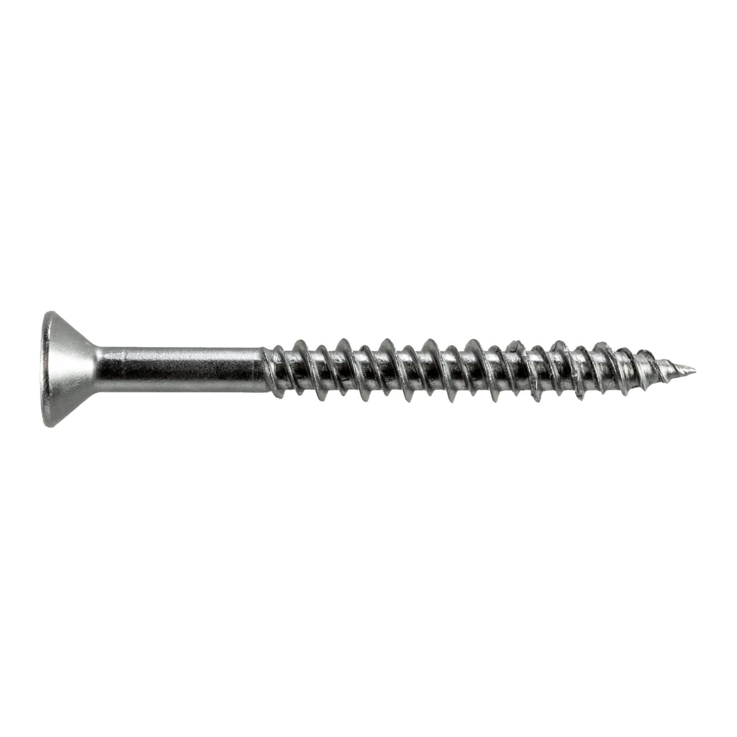 Simpson Strong-Tie T10J200FX-RP8 Marine Screw, Flat Head,  #10 x 2-in. #2 Phillips Drive, Type 316, 8-Pack