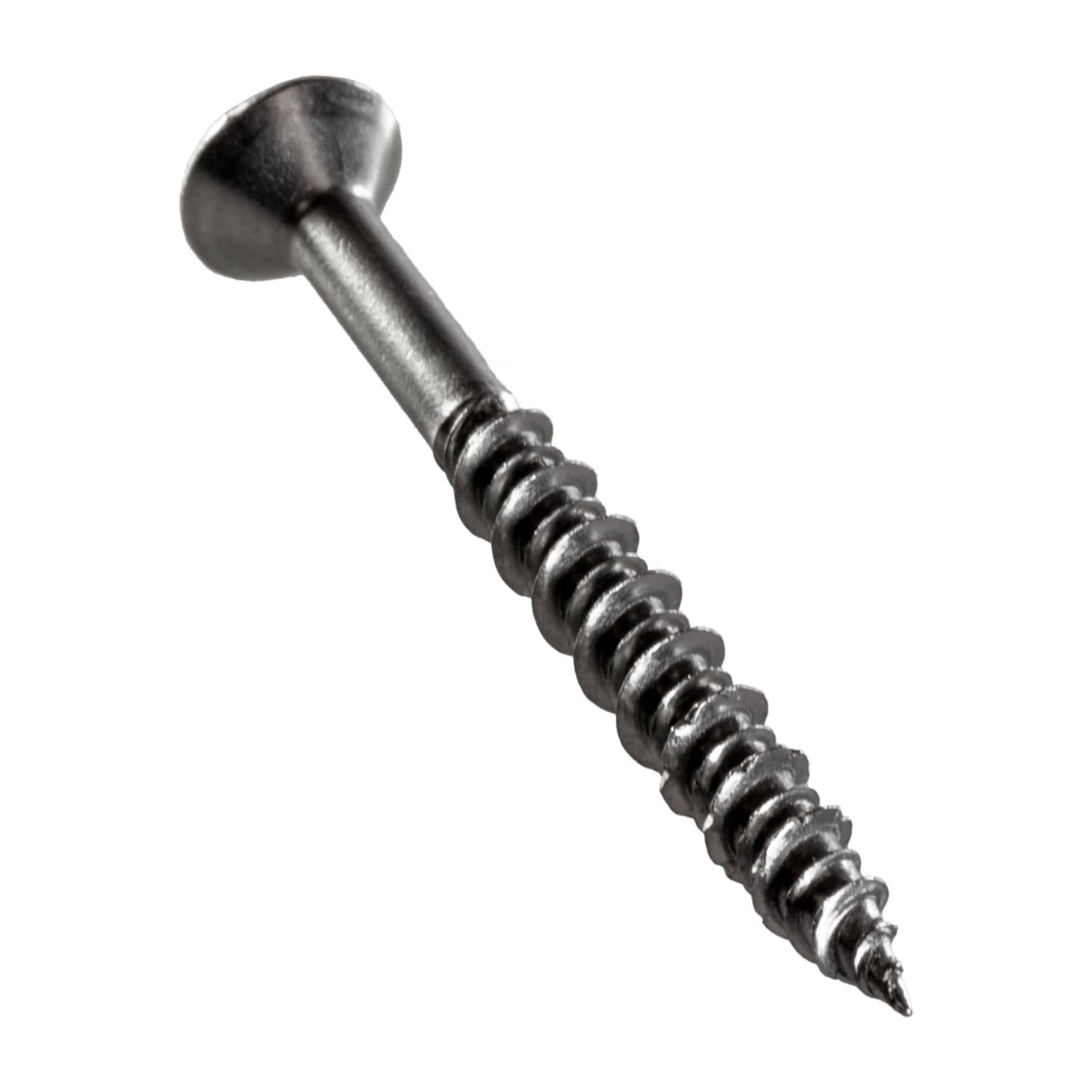 Simpson Strong-Tie T10J200FXM Marine Screw, Flat Head,  #10 x 2-in. #2 Phillips Drive, Type 316, 1000-Pack