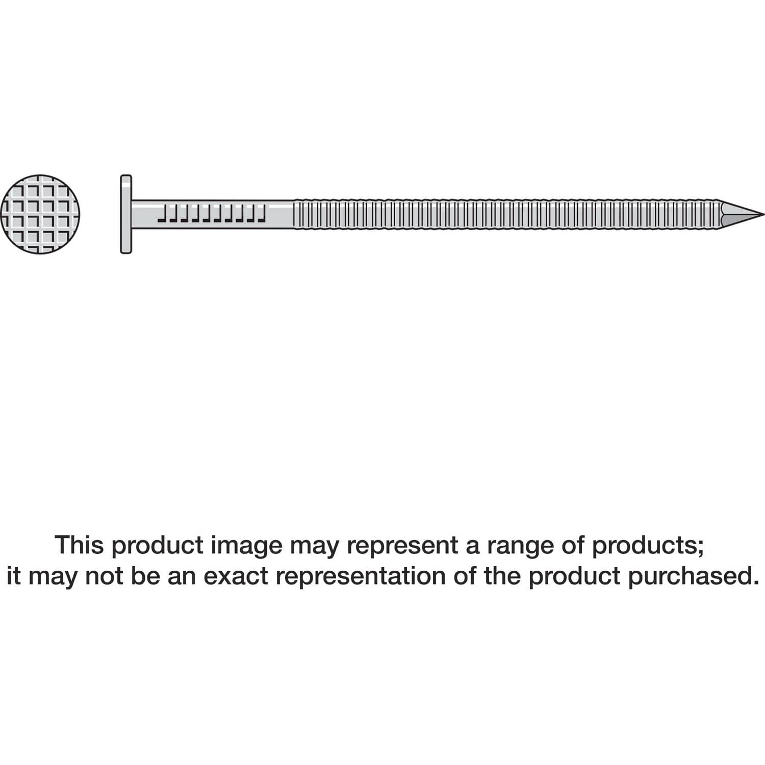Simpson Strong-Tie T10PTD-RP40 Preservative-Treated Wood Decking Nail, Ring Shank,  3-in. x .131-in. Type 316, 40-Pack