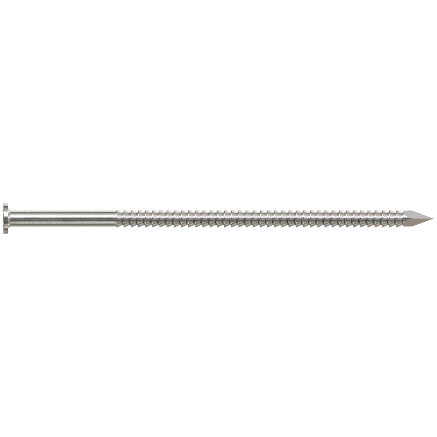 Simpson Strong-Tie T10SND1 Wood Siding Nail,  3-in. x .113-in. Type 316 Stainless Steel, 1-lb.