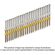 Simpson Strong-Tie T11A250CNJ 20°–22° Plastic Strip, Full Round Head, Ring-Shank Nail,  2-1/2-in. x 0.120-in. Type 316, 1000-Pack