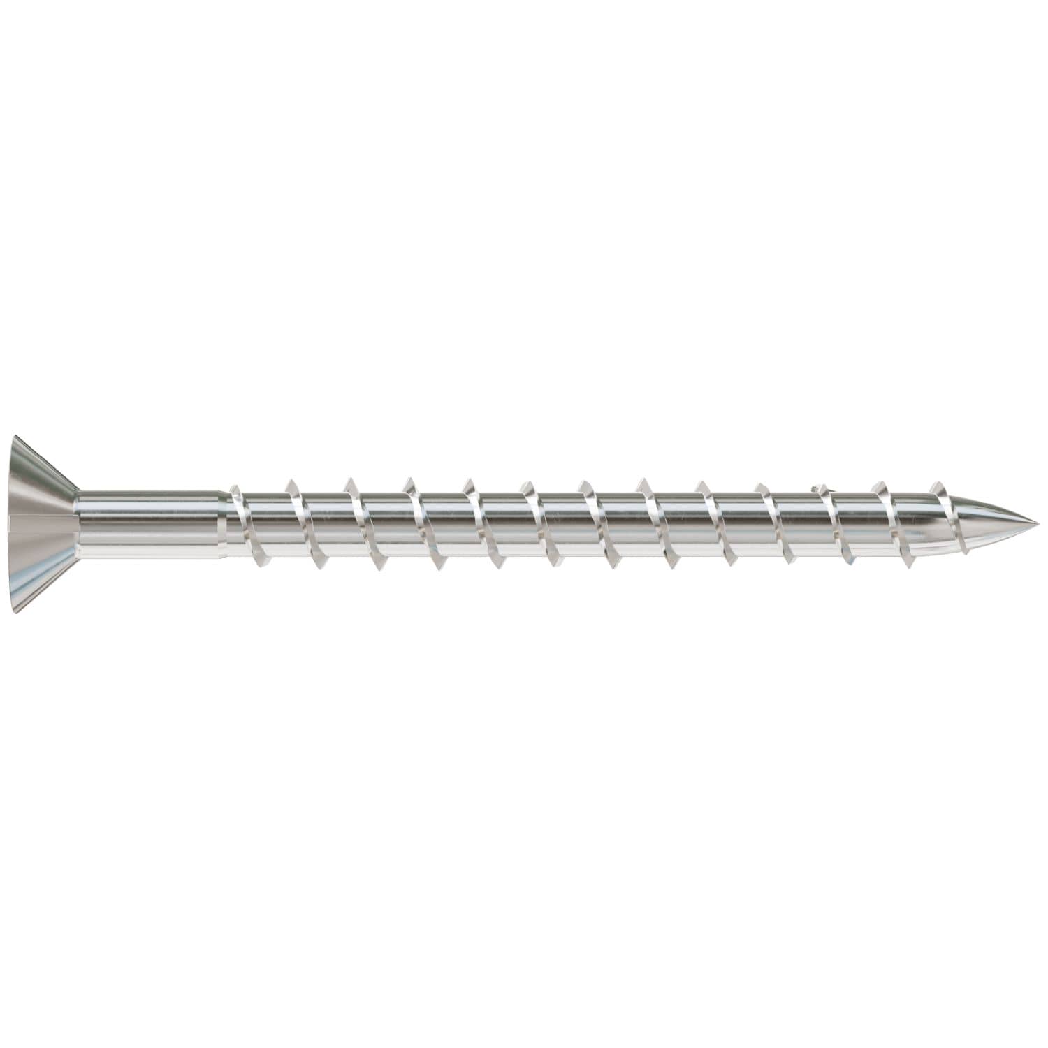Simpson Strong-Tie T12250WP1 Strong-Drive DWP WOOD SS Screw,  #12 x 2-1/2-in. T-27, Flat Head, Type 316, 1-lb.