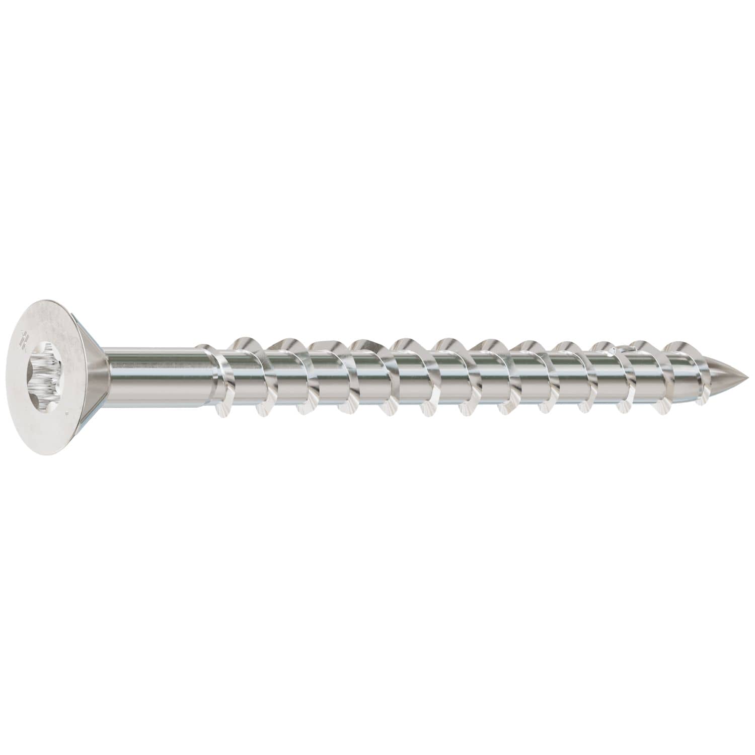 Simpson Strong-Tie T12250WP1 Strong-Drive DWP WOOD SS Screw,  #12 x 2-1/2-in. T-27, Flat Head, Type 316, 1-lb.