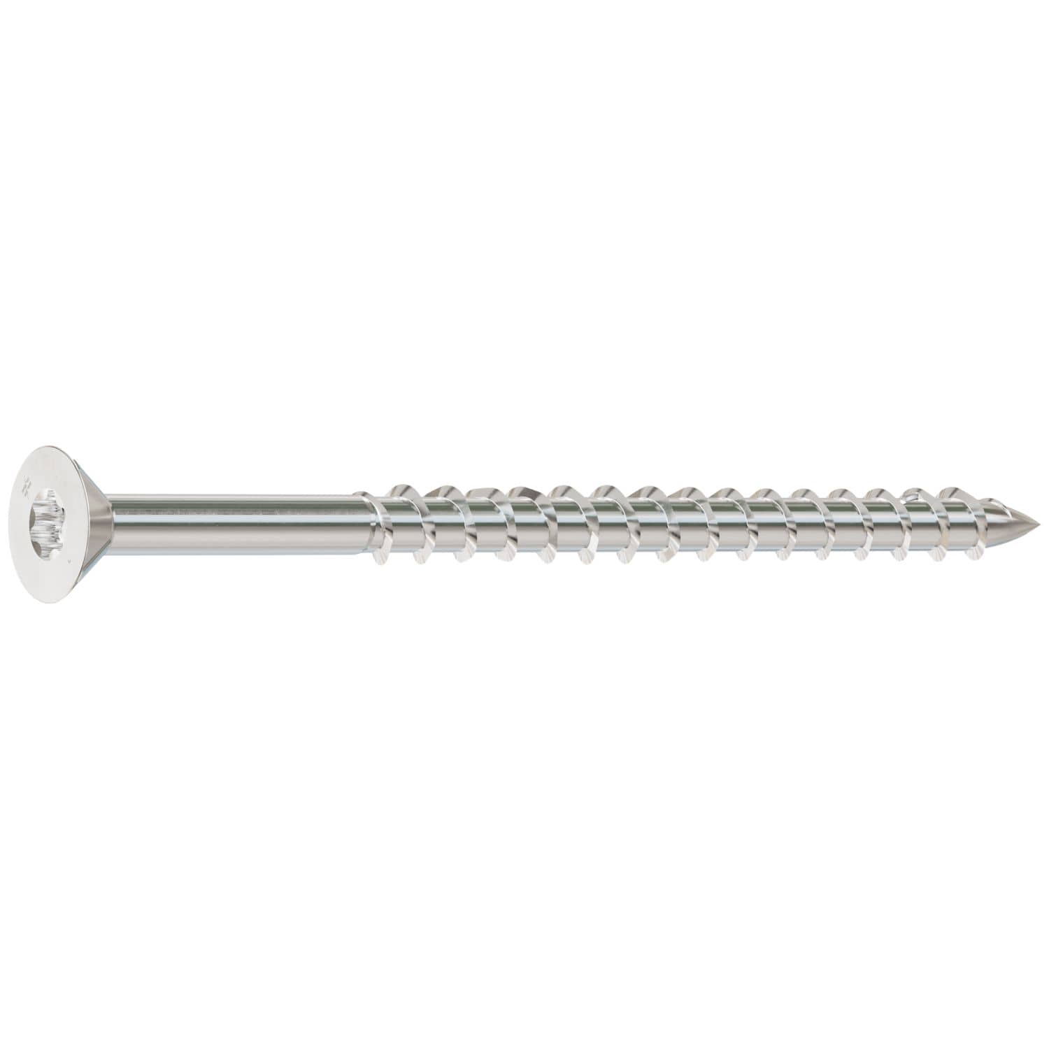 Simpson Strong-Tie T12350WPB Strong-Drive DWP WOOD SS Screw,  #12 x 3-1/2-in. T-27, Flat Head, Type 316, 1000-Pack