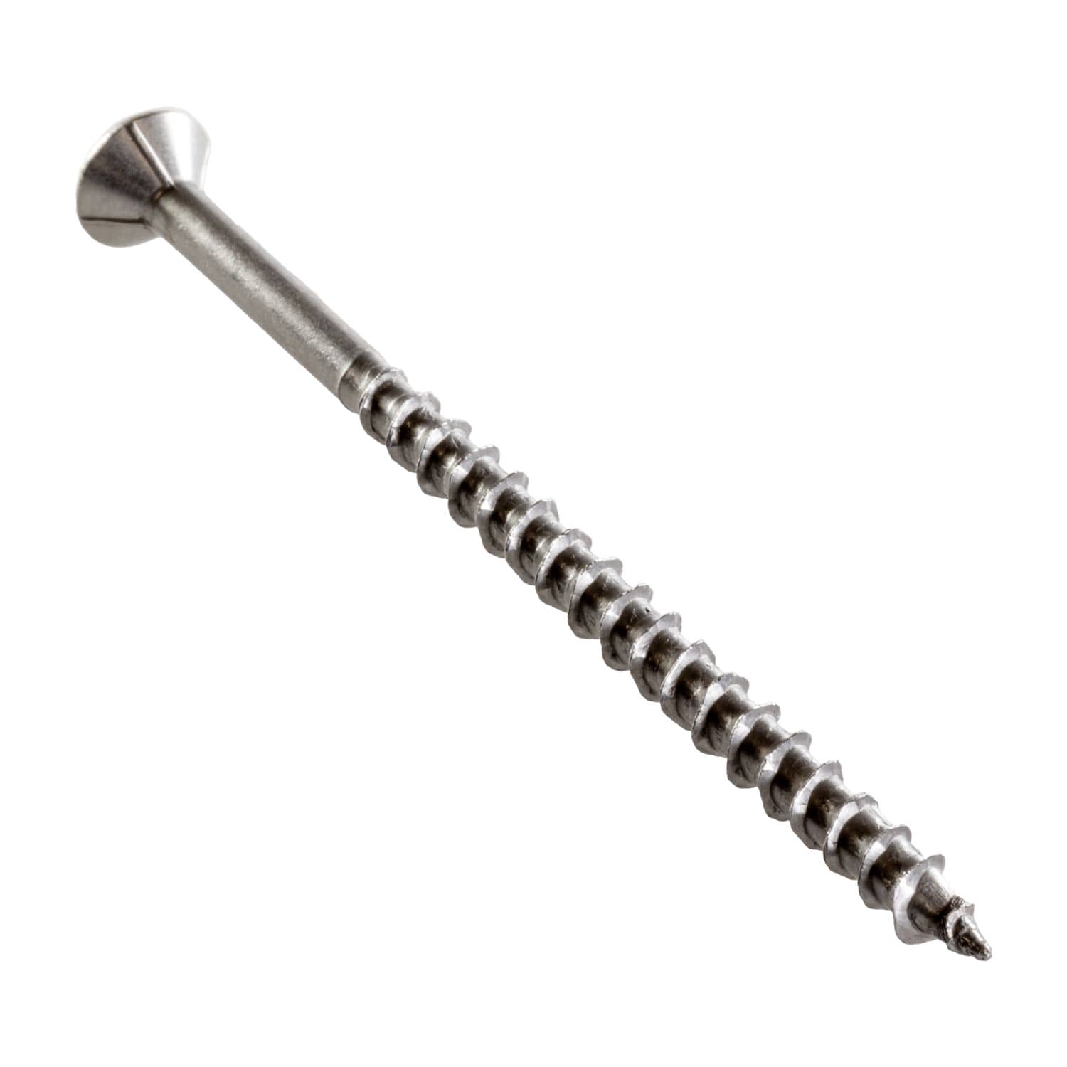 Simpson Strong-Tie T12400WPB Strong-Drive DWP WOOD SS Screw,  #12 x 4-in. T-27, Flat Head, Type 316, 750-Pack