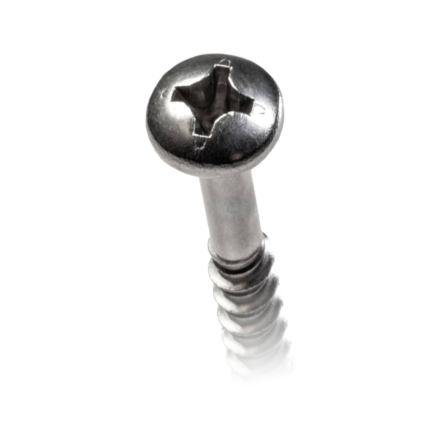 Simpson Strong-Tie T12J200PXC Marine Screw, Pan Head,  #12 x 2-in. #3 Phillips Drive, Type 316, 100-Pack