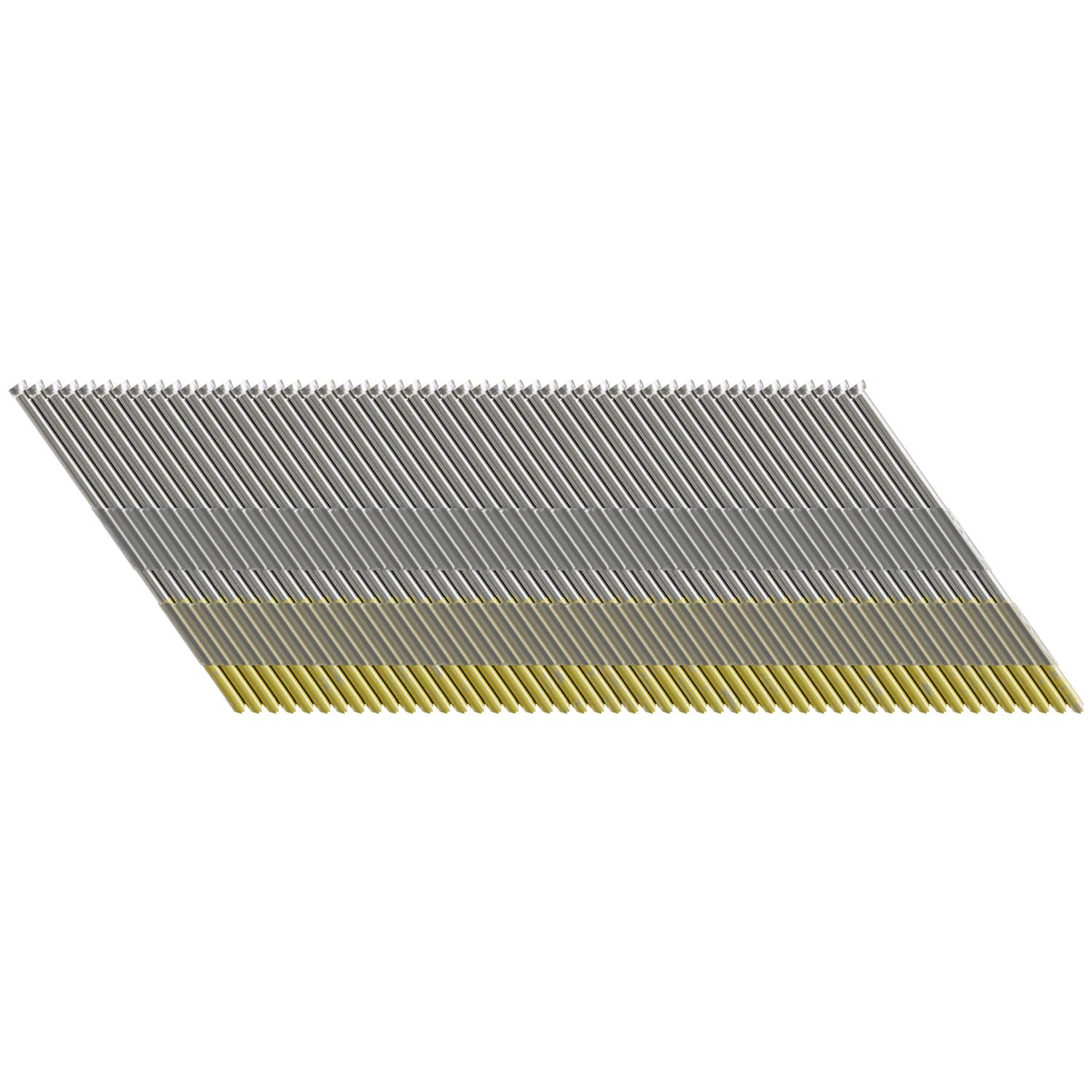 Simpson Strong-Tie T15N200SFB Tape Collation, DA-Style Angle, 15-Gauge Finishing Nail,  2-in. Type 316, 500-Pack