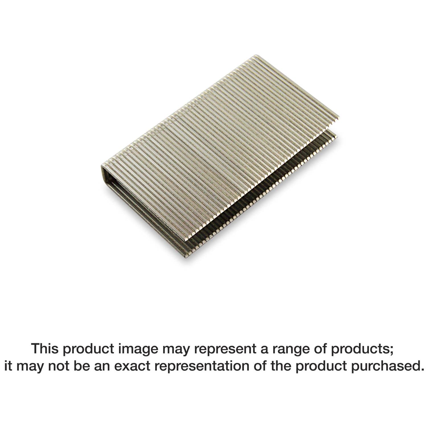 Simpson Strong-Tie T16N075N11 7/16-in. Crown, 16-Gauge Staples,  3/4-in. Type 316 Stainless Steel, 5000-Pack