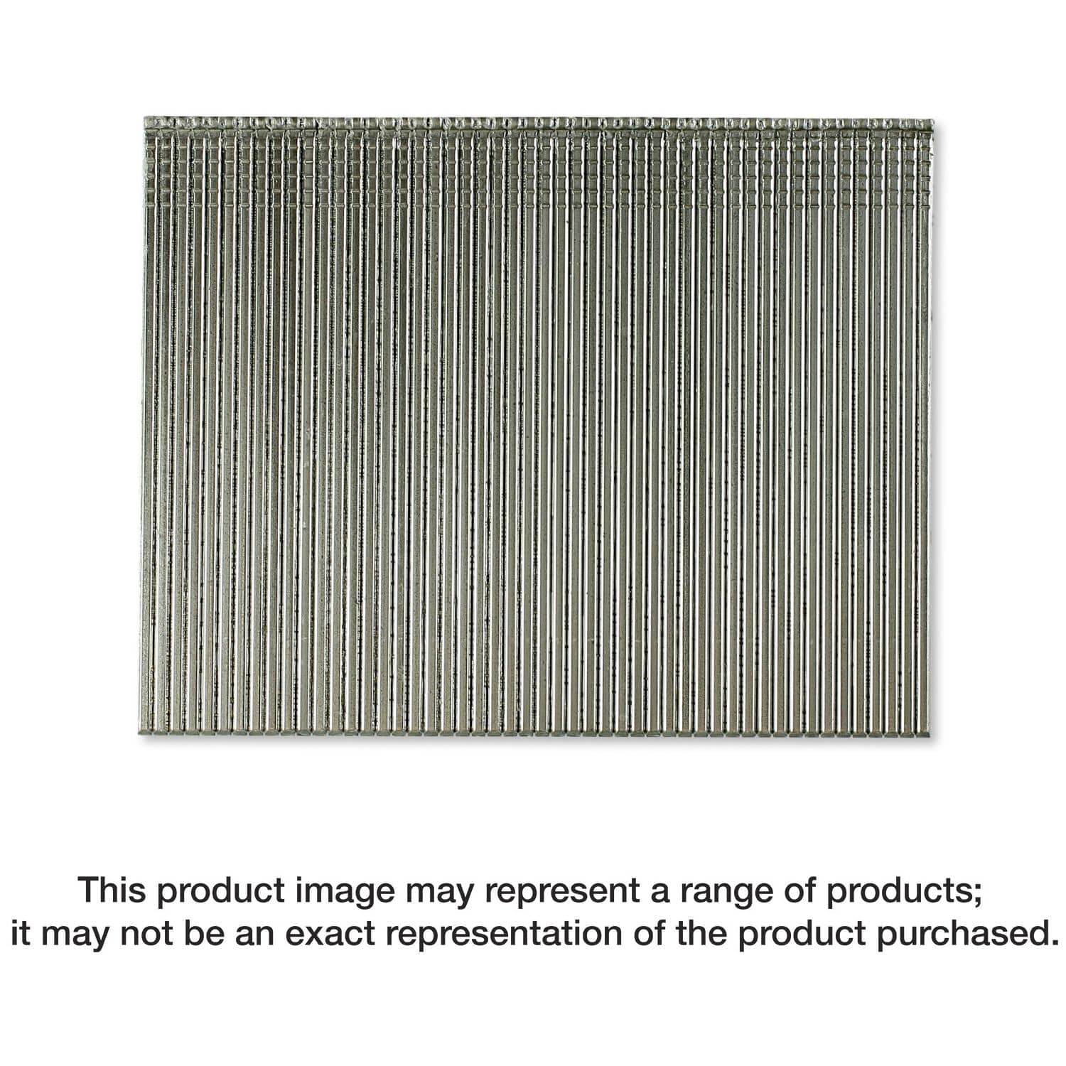 Simpson Strong-Tie T16N200FNB Straight, Adhesive Collation, T-Style Head, 16-Gauge Finishing Nail,  2-in. Type 316, 500-Pack