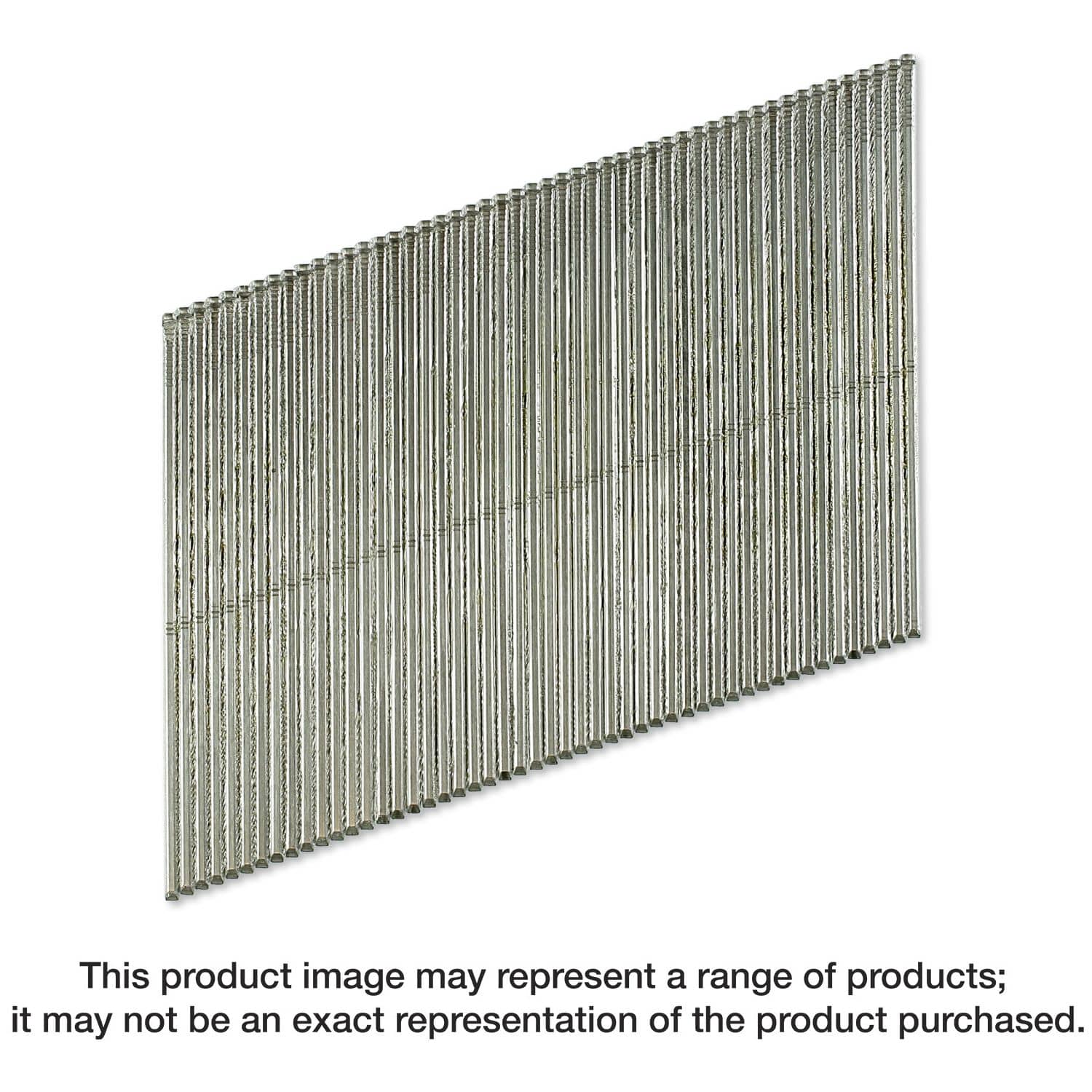 Simpson Strong-Tie T16N250PFN 20° Angle, Adhesive Collation, T-Style Head, 16-Gauge Finishing Nail,  2-1/2-in. Type 316, 2000-Pack
