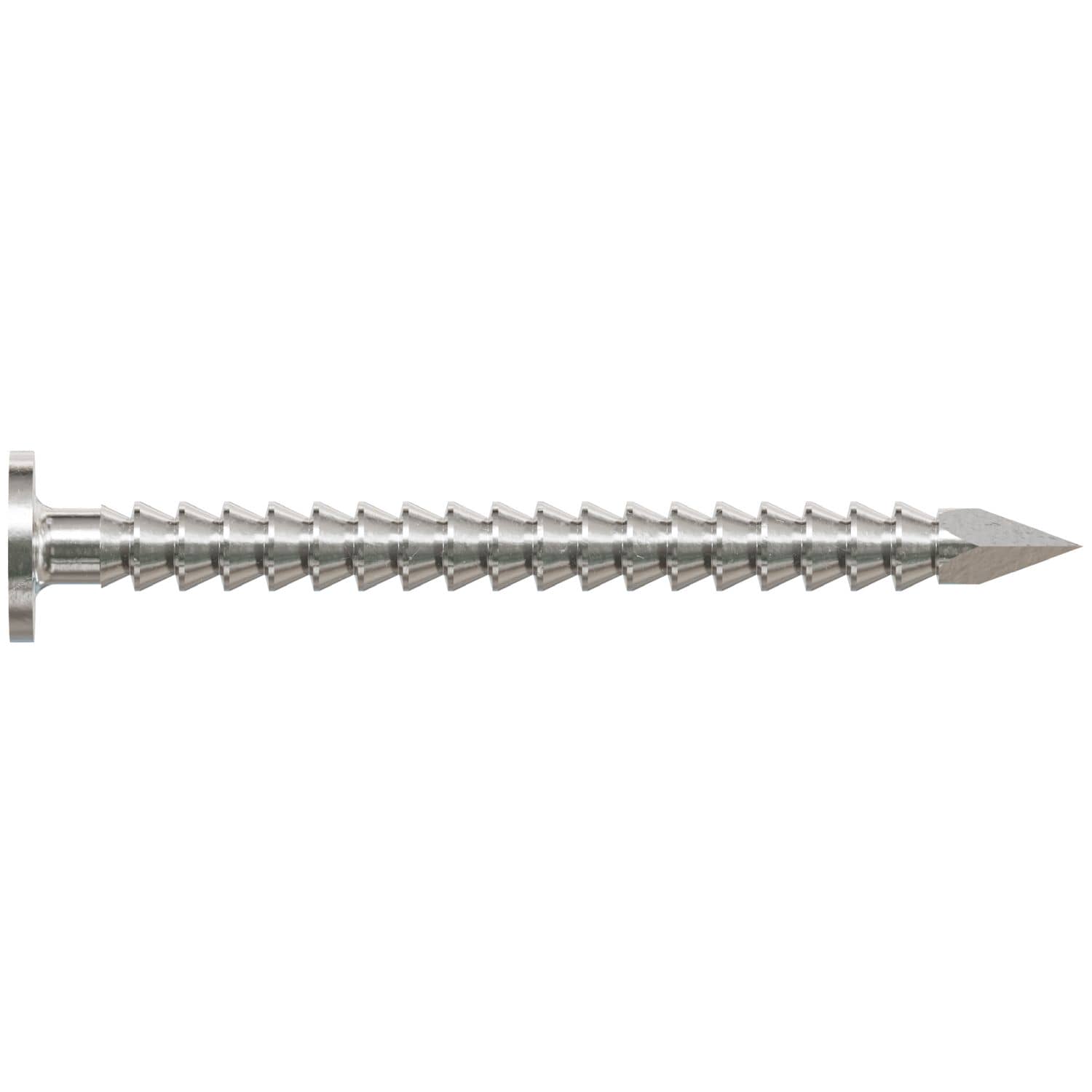 Simpson Strong-Tie T2ACN1 Common Nail, Annular Ring Shank,  1-in. x .072-in. Type 316 Stainless Steel, 1-lb.