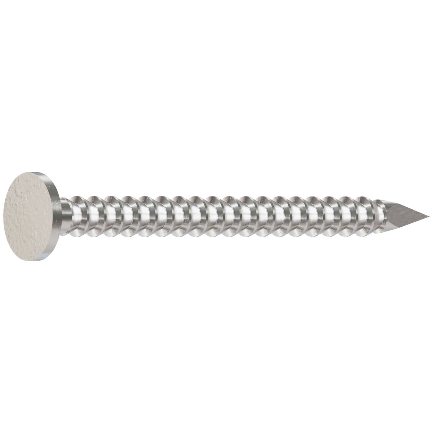 Simpson Strong-Tie T2ACN1 Common Nail, Annular Ring Shank,  1-in. x .072-in. Type 316 Stainless Steel, 1-lb.