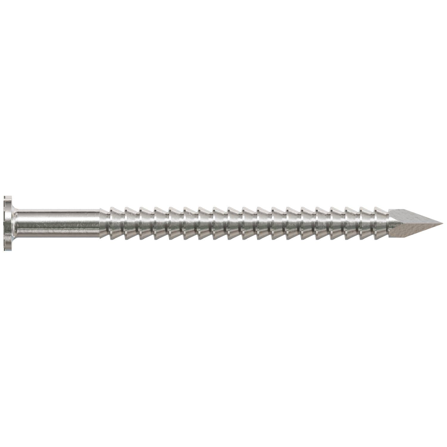 Simpson Strong-Tie T3SND1 Wood Siding Nail,  1-1/4-in. x .083-in. Type 316 Stainless Steel, 1-lb.