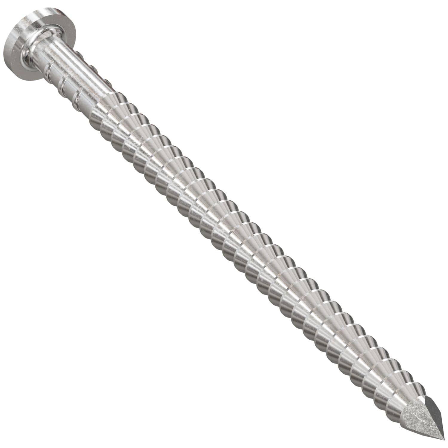 Simpson Strong-Tie T4KR51 Premium Siding Nail,  1-1/2-in. x 5/32-in. Head Dia., Type 316 Stainless Steel, 1-lb.