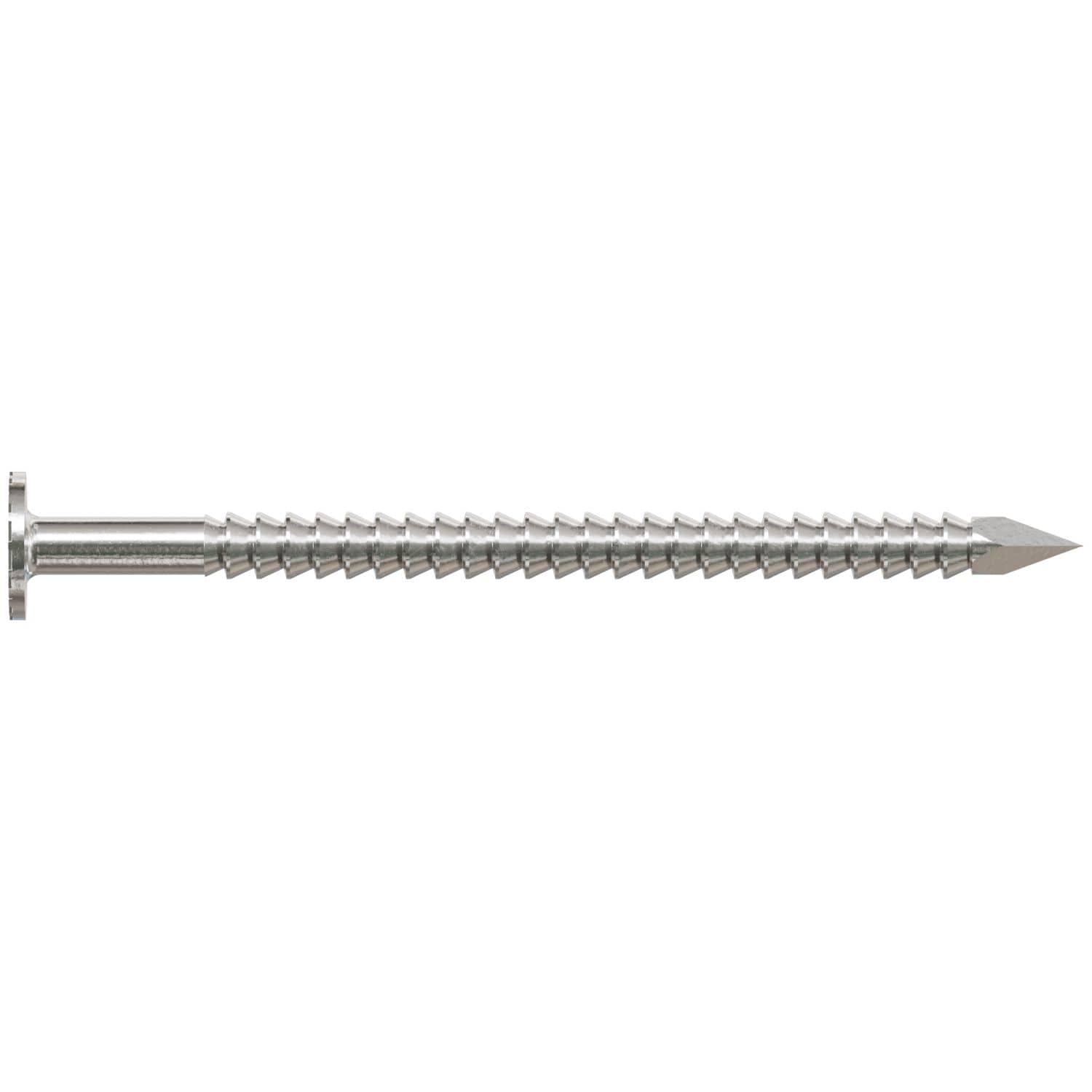 Simpson Strong-Tie T4KR71 Premium Siding Nail,  1-1/2-in. x 7/32-in. Head Dia., Type 316 Stainless Steel, 1-lb.