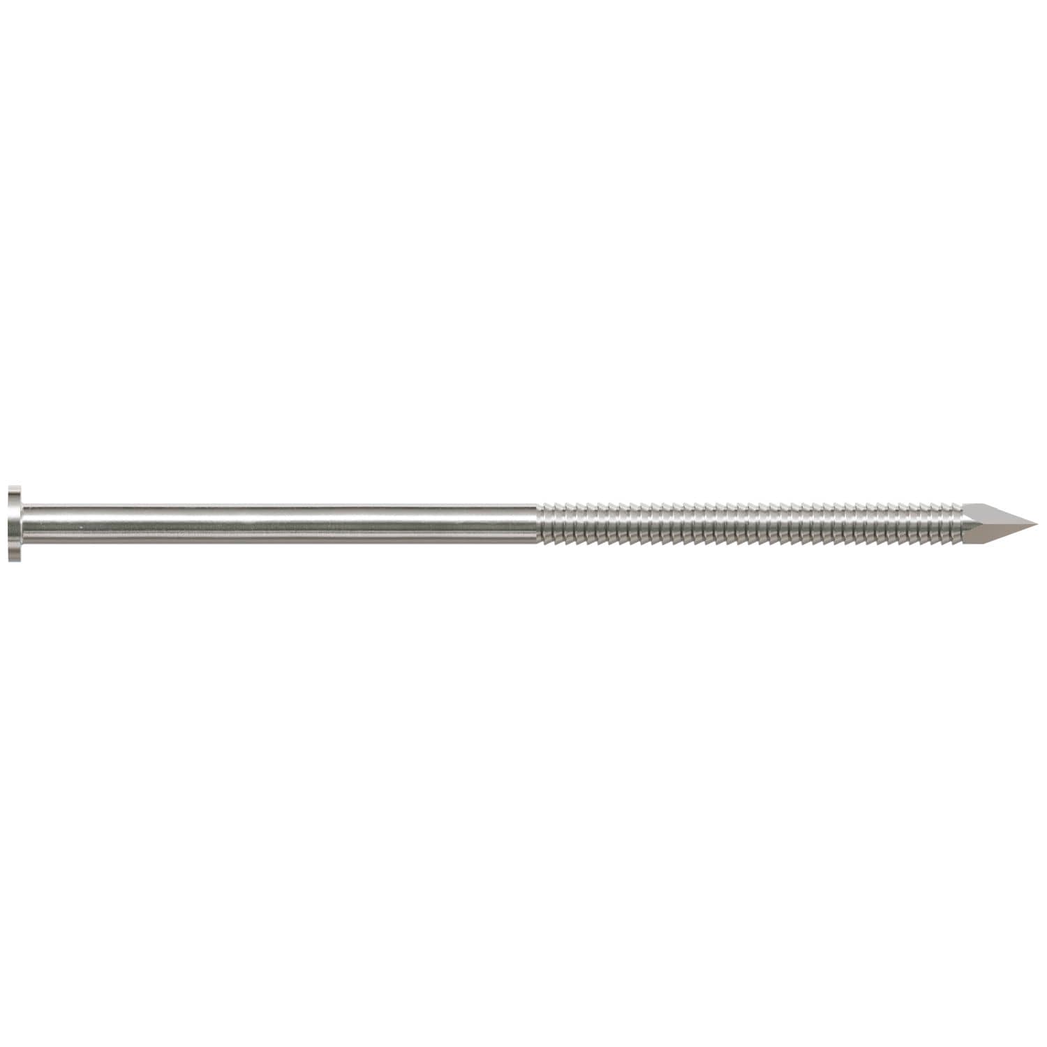 Simpson Strong-Tie T60ACNB Common Nail, Annular Ring Shank,  6-in. x .238-in. Type 316 Stainless Steel, 25-lb.
