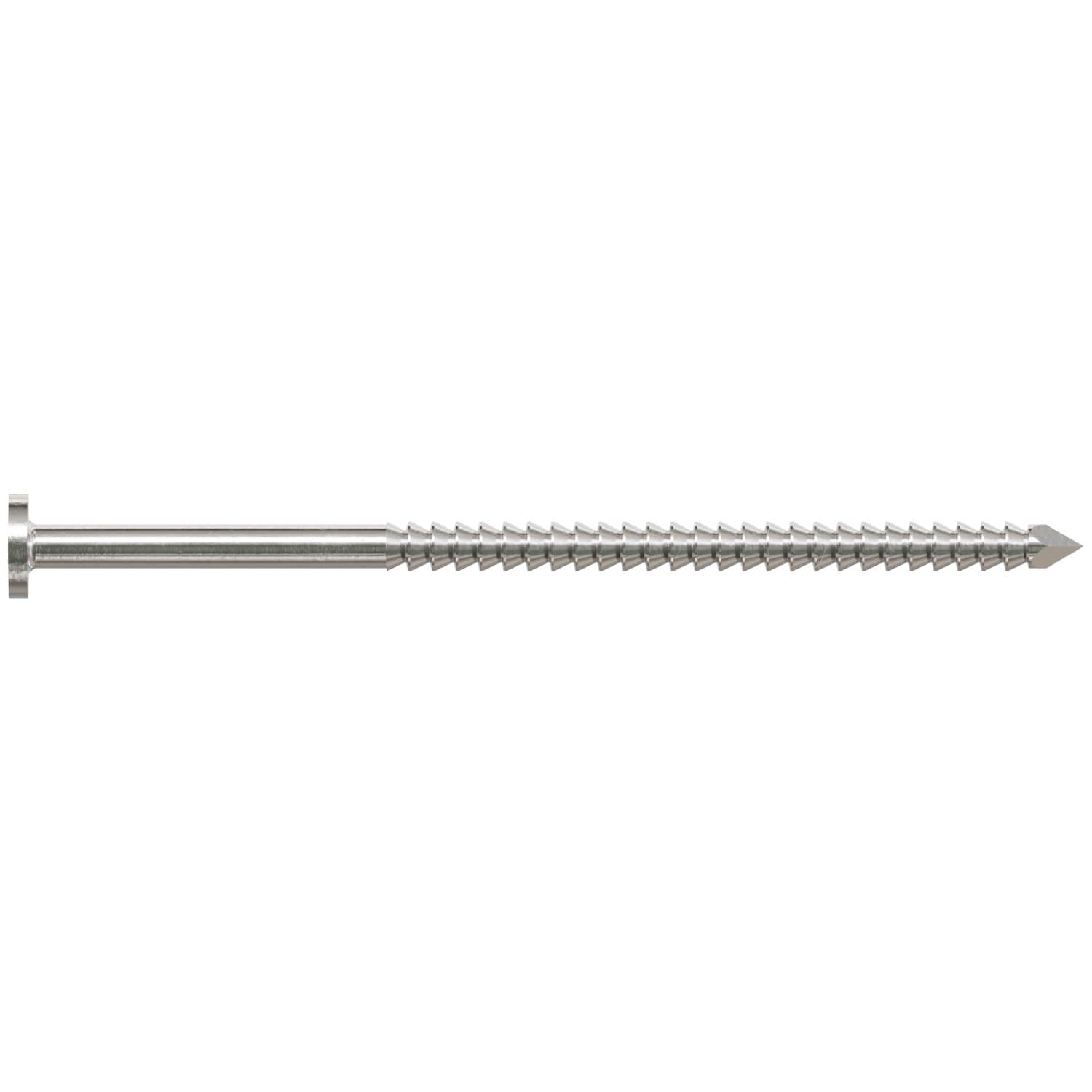 Simpson Strong-Tie T7KR71 Premium Siding Nail,  2-1/4-in. x 7/32-in. Head Dia., Type 316 Stainless Steel, 1-lb.