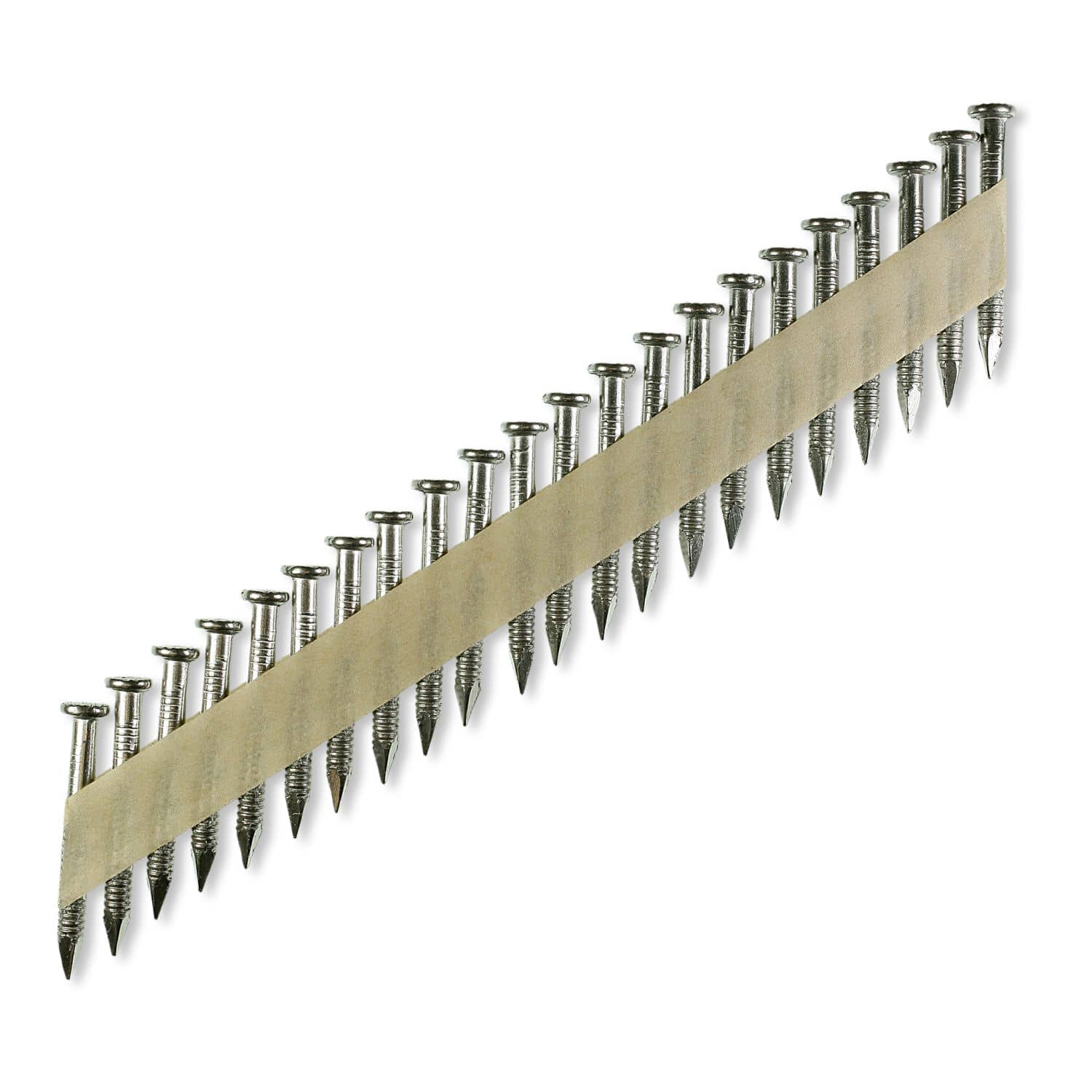 Simpson Strong-Tie T9A150MCN Strong-Drive 33° SCNR RING-SHANK CONNECTOR Nail,  1-1/2-in. x .148-in. Type 316, 1500-Pack