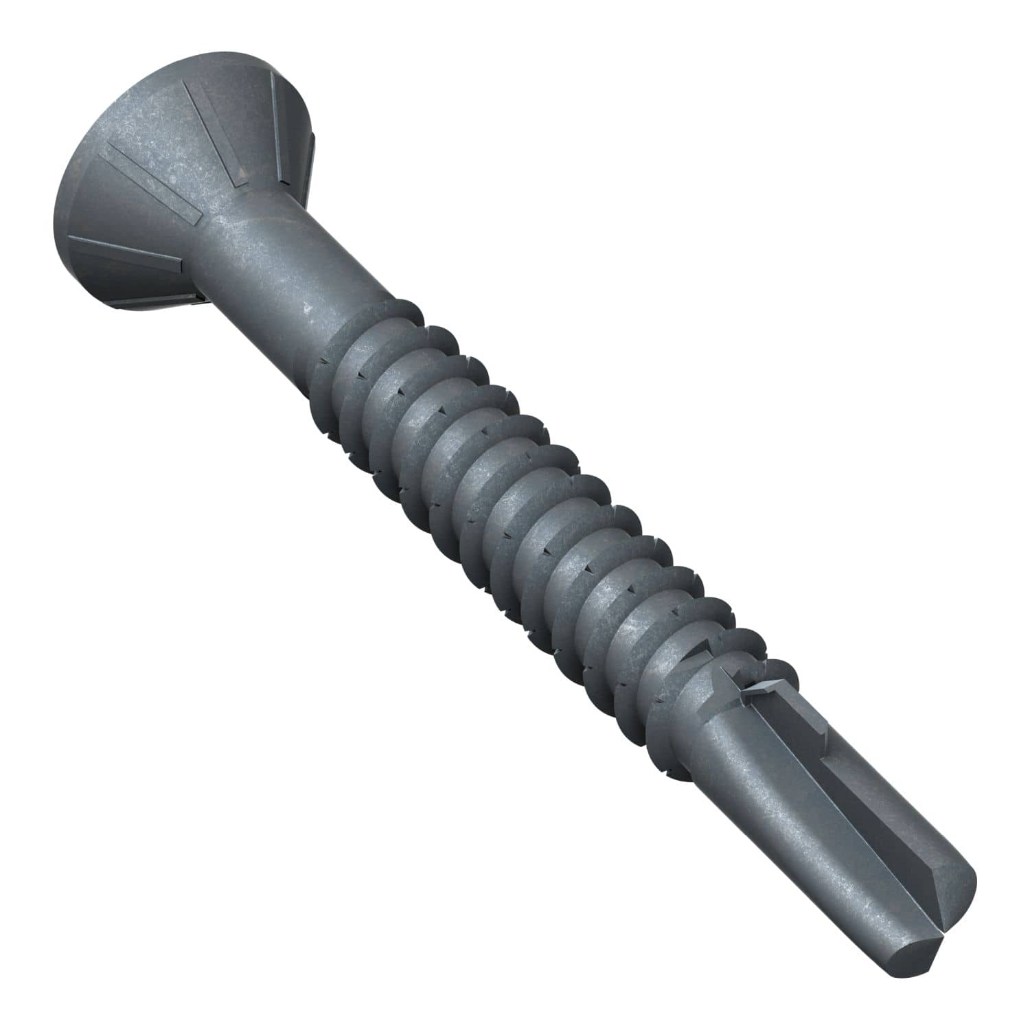 Simpson Strong-Tie TBP1245R2000 Strong-Drive TB WOOD-TO-STEEL Screw,  #12 x 1-3/4-in. Black Phos., 2000-Pack