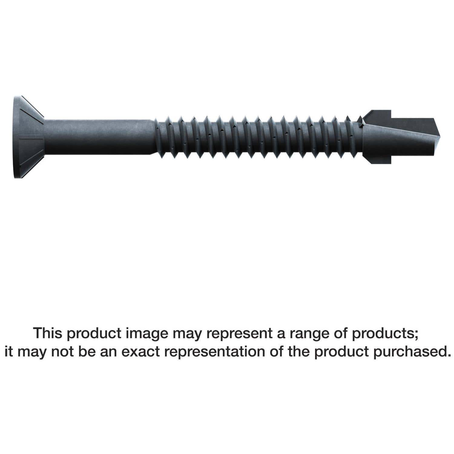 Simpson Strong-Tie TBP1460R50 Strong-Drive TB WOOD-TO-STEEL Screw,  #14 x 2-3/8-in. Black Phos., 50-Pack