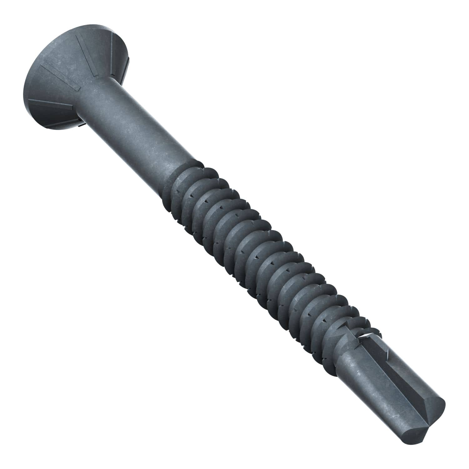 Simpson Strong-Tie TBP1460S Strong-Drive TB WOOD-TO-STEEL Screw (Collated),  #14 x 2-3/8-in. Black Phos., 750-Pack