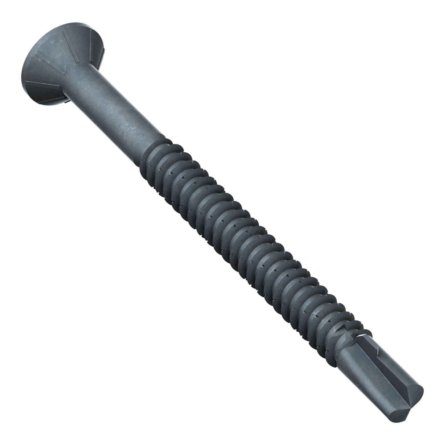 Simpson Strong-Tie TBP1475R50 Strong-Drive TB WOOD-TO-STEEL Screw,  #14 x 3-in. Black Phos., 50-Pack