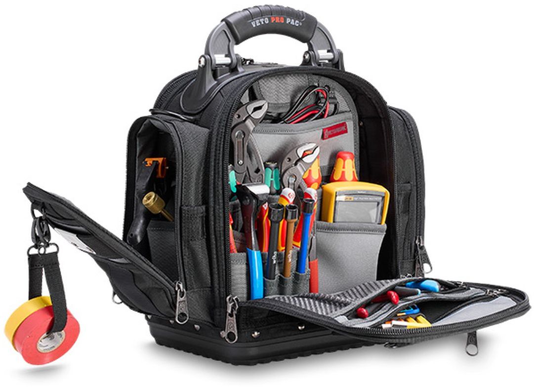 Veto Pro Pac TECH-MCTP Blackout Compact Service Tool Bag – Tool Nut
