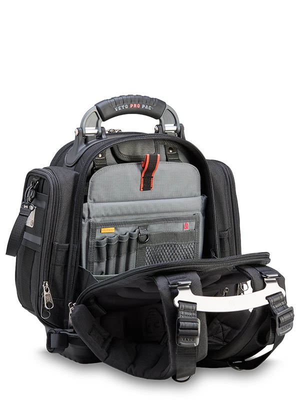 Veto Pro Pac TECH PAC MCP Blackout Compact Tool Backpack