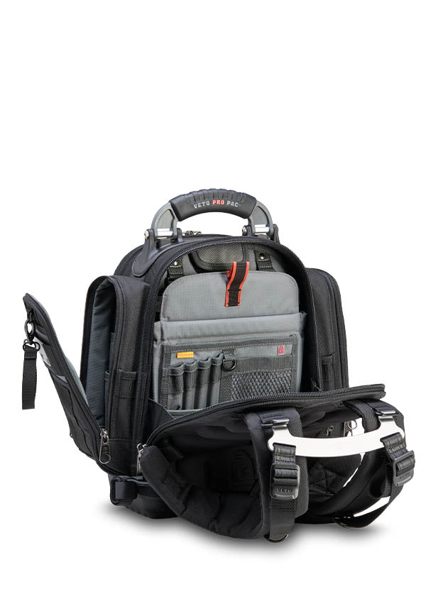 Veto Pro Pac TECH PAC MCP Blackout Compact Tool Backpack
