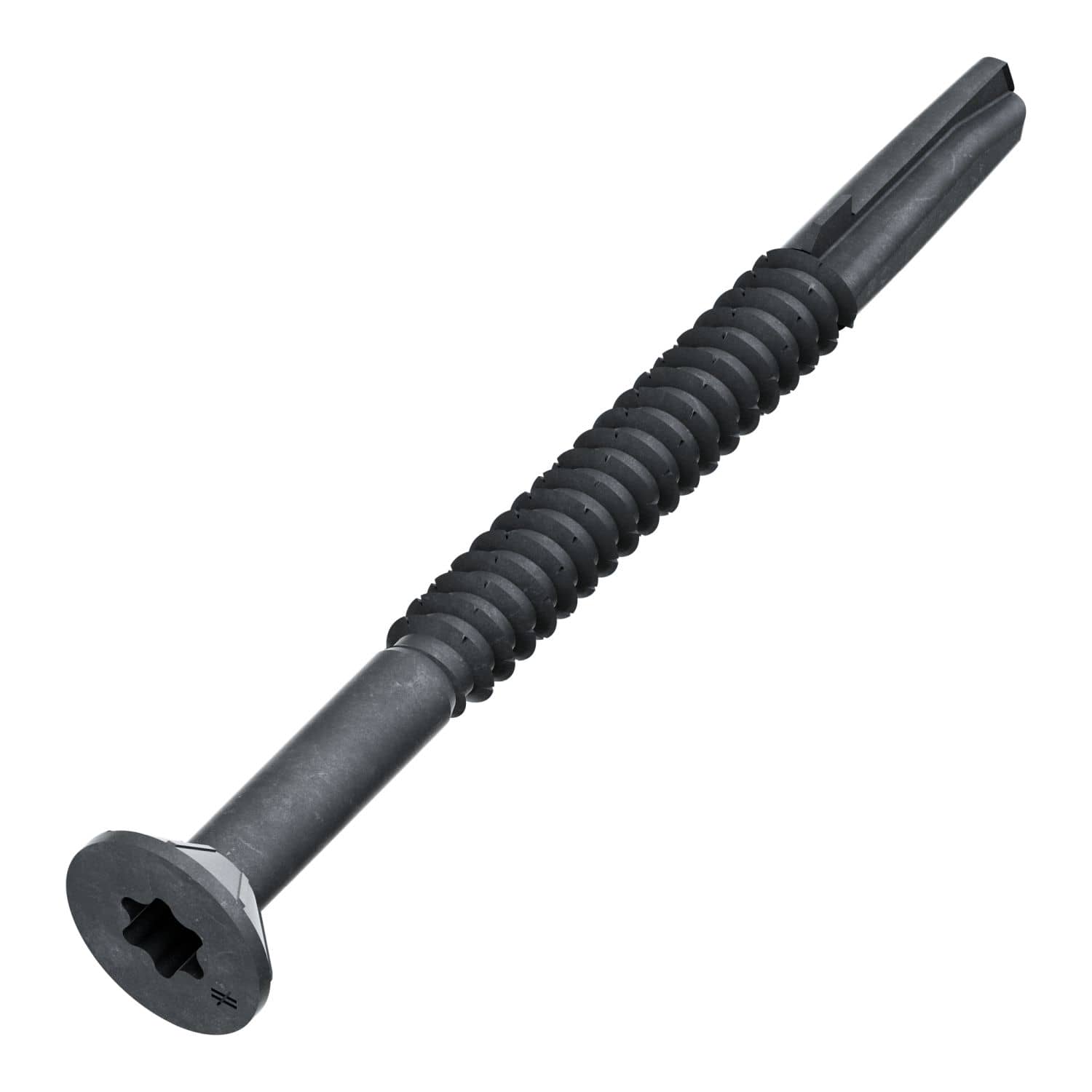 Simpson Strong-Tie TFP1475R50 Strong-Drive TF WOOD-TO-STEEL Screw,  #14 x 3-in. T30, Black Phos., 50-Pack