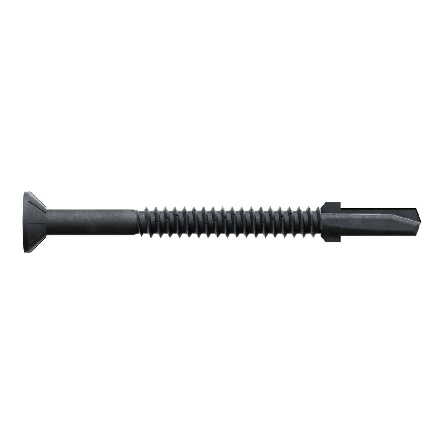 Simpson Strong-Tie TFP1475S Strong-Drive TF WOOD-TO-STEEL Screw (Collated),  #14 x 3-in. T30 Black Phos., 750-Pack