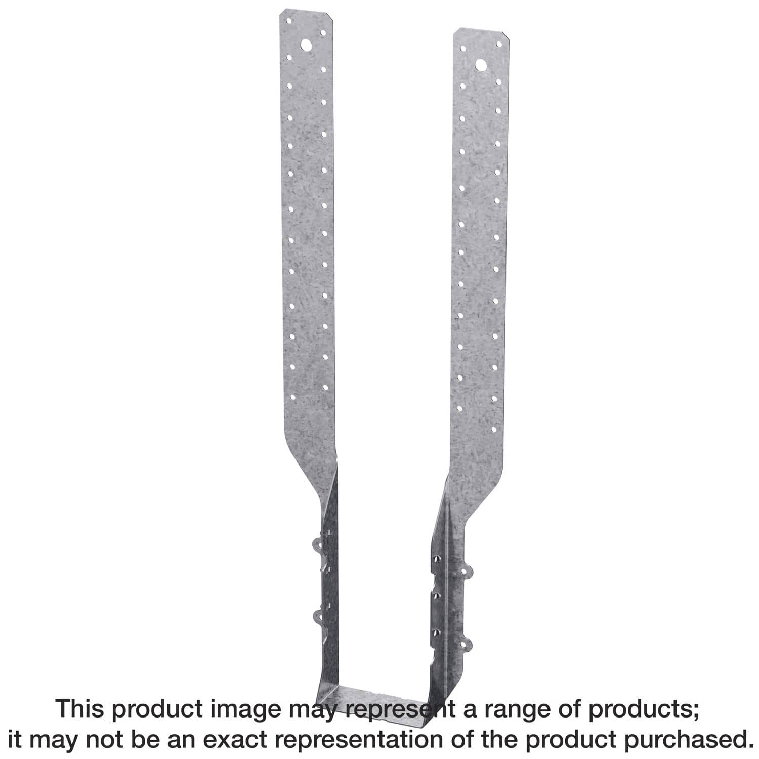 Simpson Strong-Tie THA422-2 THA 22-11/16-in. Galvanized Adjustable Hanger for Double 4x Floor Truss