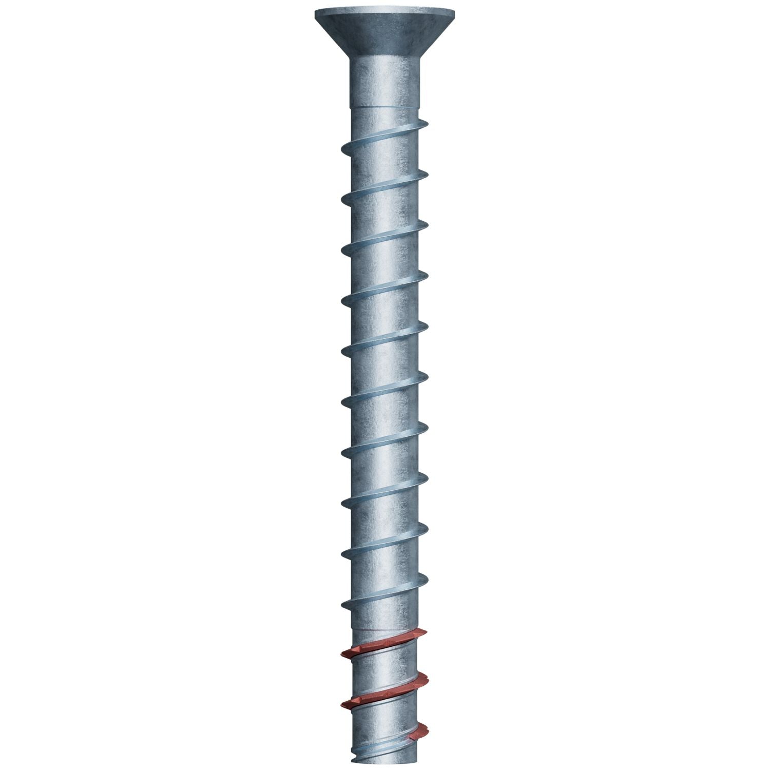 Simpson Strong-Tie Titen HD 3/8-in. x 4-in. Type 316 SS Countersunk Head Heavy-Duty Screw Anchor, 25-Pack (THD37400CS6SS)