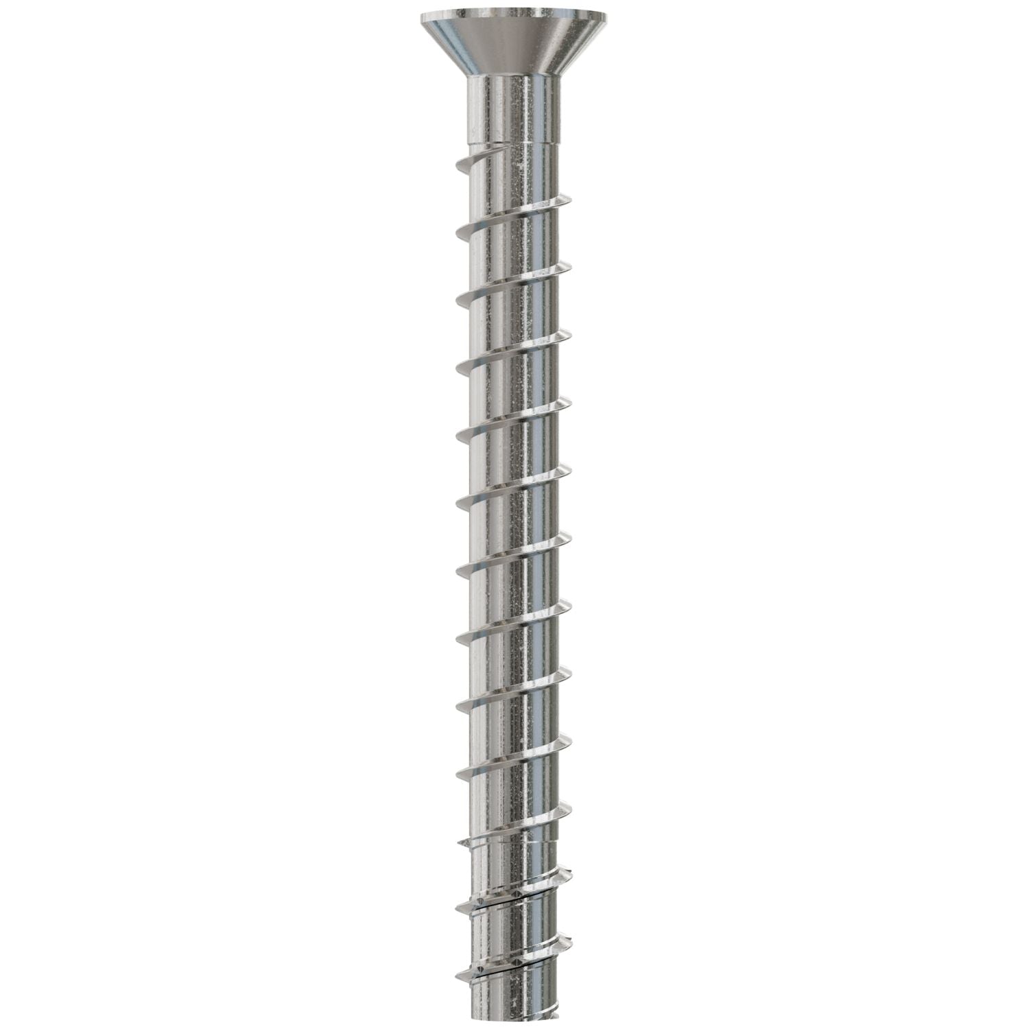 Simpson Strong-Tie Titen HD 3/8-in. x 4-in. Type 316 SS Countersunk Head Heavy-Duty Screw Anchor, 25-Pack (THD37400CS6SS)