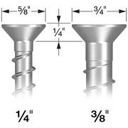 Simpson Strong-Tie Titen HD 3/8-in. x 5-in. Zinc-Plated Countersunk Head Heavy-Duty Screw Anchor, 50-Pack (THD37500CS)