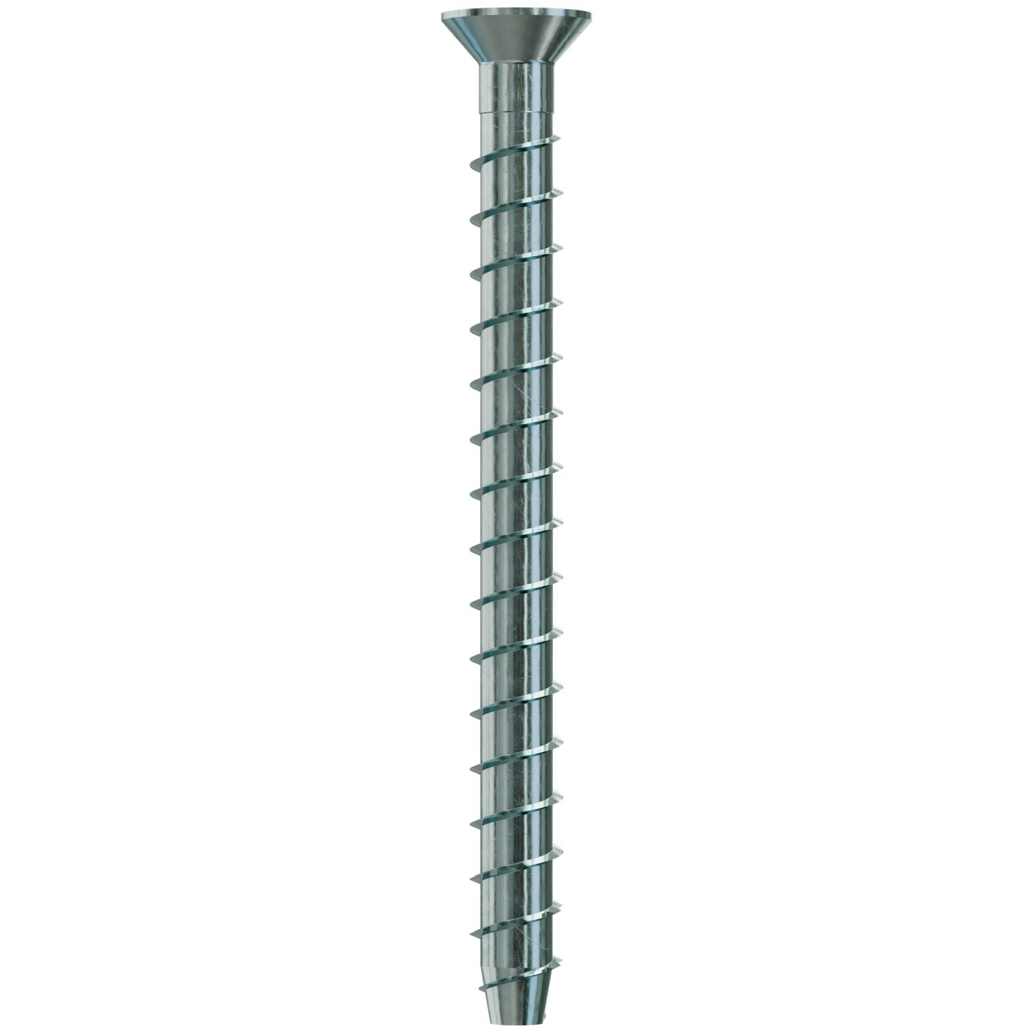 Simpson Strong-Tie Titen HD 3/8-in. x 5-in. Zinc-Plated Countersunk Head Heavy-Duty Screw Anchor, 50-Pack (THD37500CS)