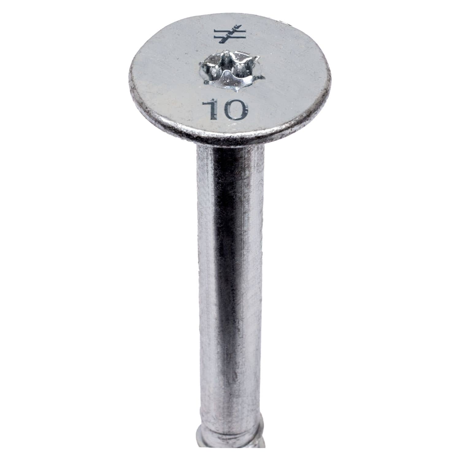 Simpson Strong-Tie THDB62800WH Titen HD 5/8-in. x 8-in. Washer-Head Heavy-Duty Screw Anchor, 10-Pack