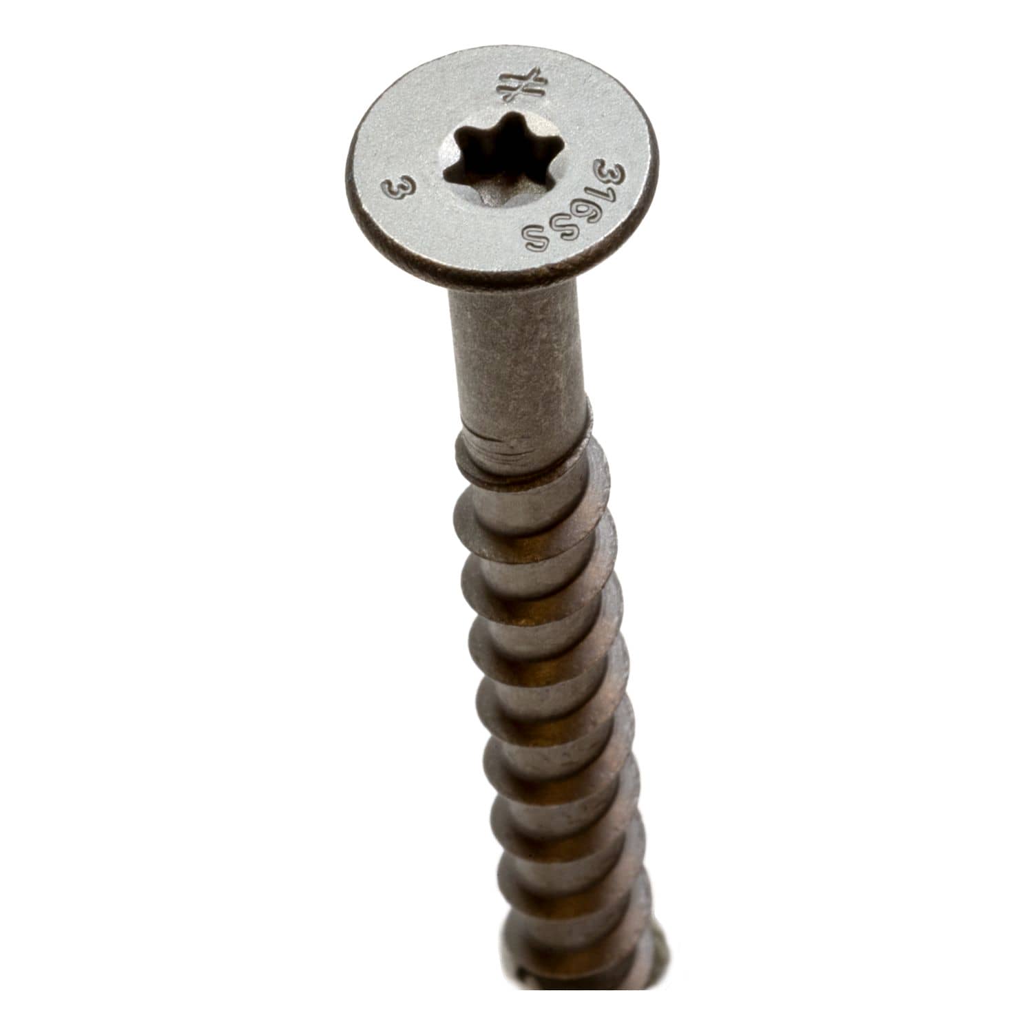Simpson Strong-Tie THDC25400CS6SS Titen HD 1/4-in. x 4-in. Type 316 SS Countersunk Head Heavy-Duty Screw Anchor, 25-Pack