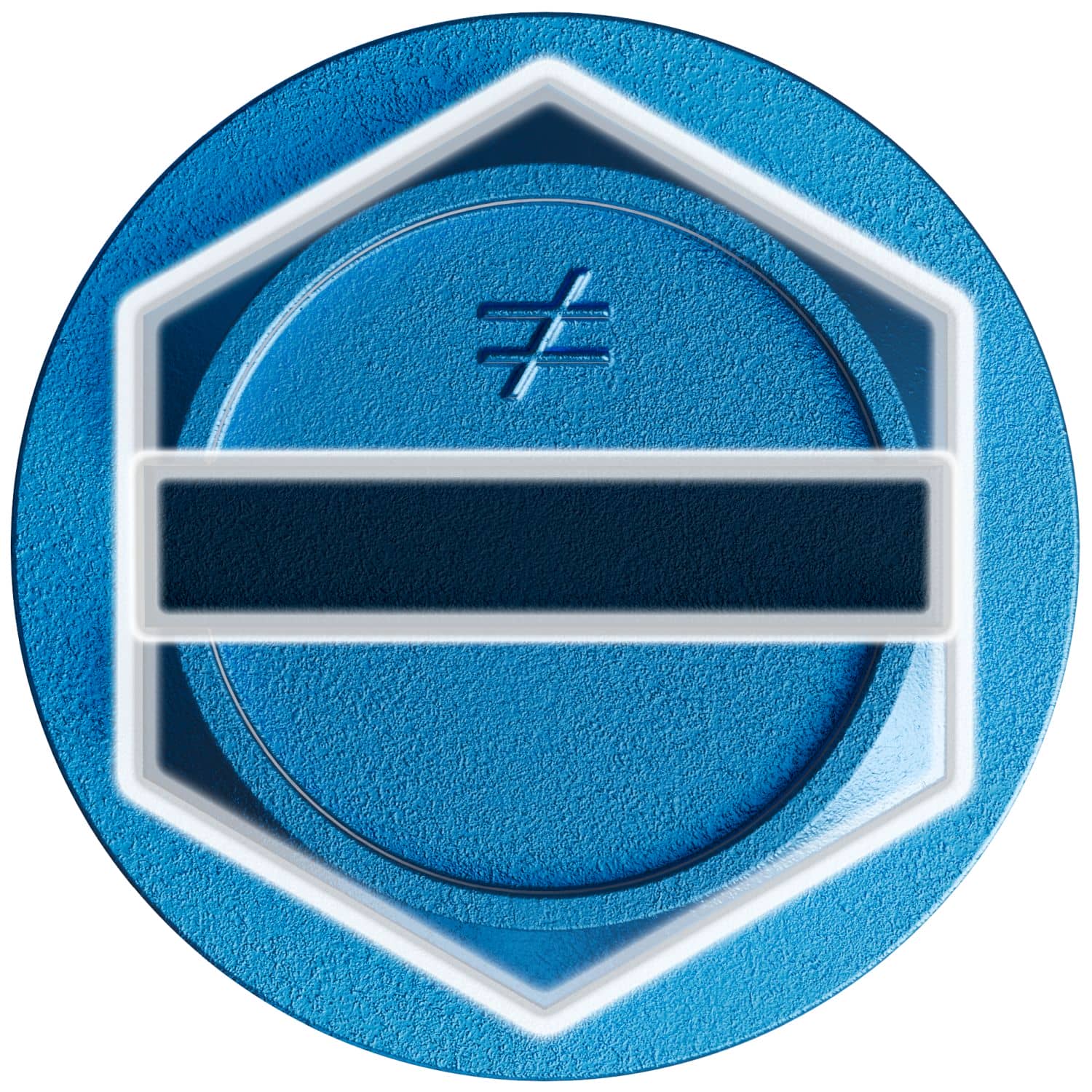 Simpson Strong-Tie TNT18214HB Titen Turbo,  3/16-in. x 2-1/4-in. Hex-Head Concrete and Masonry Screw, Blue, 2000-Pack