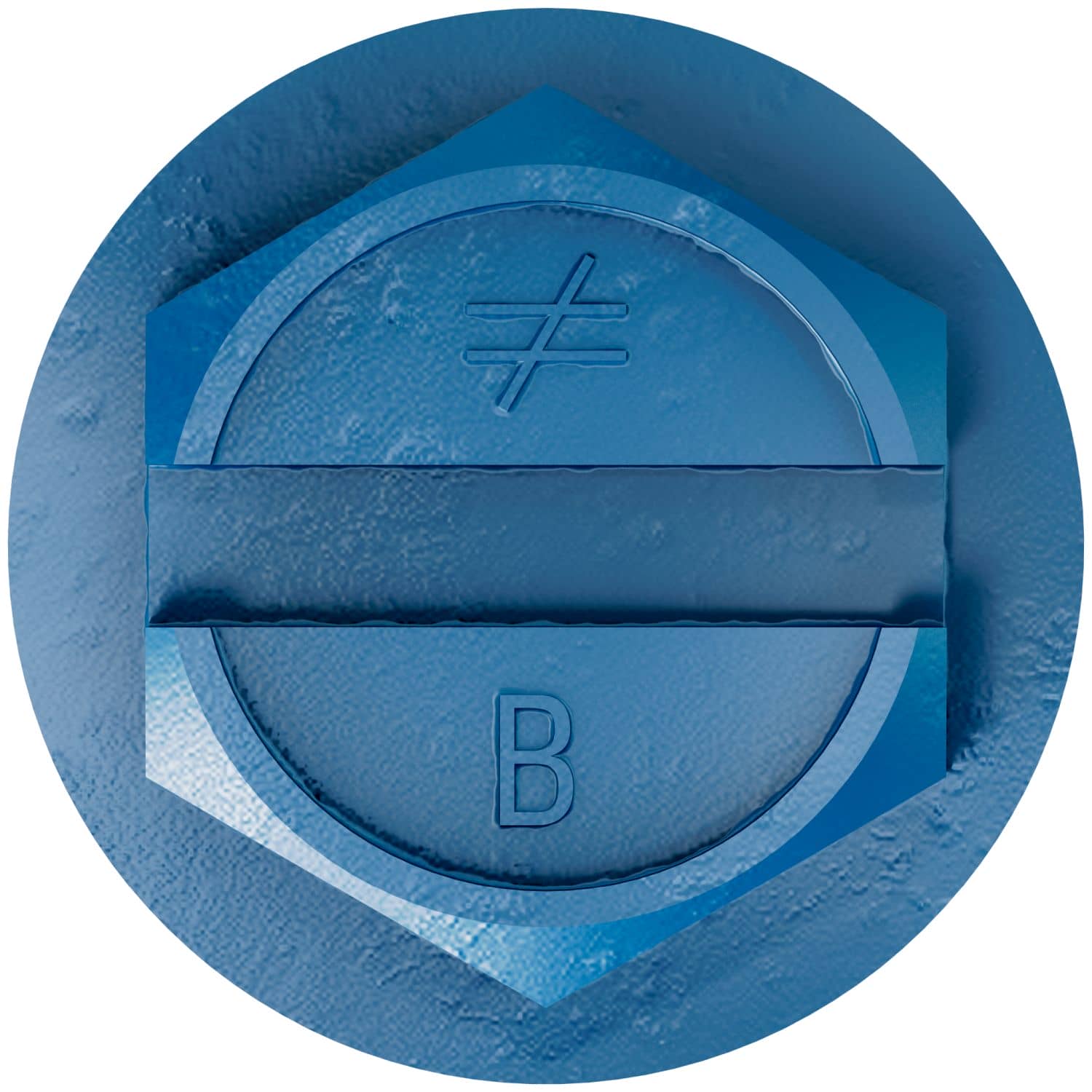 Simpson Strong-Tie TNT18214H Titen Turbo,  3/16-in. x 2-1/4-in. Hex-Head Concrete and Masonry Screw, Blue, 100-Pack